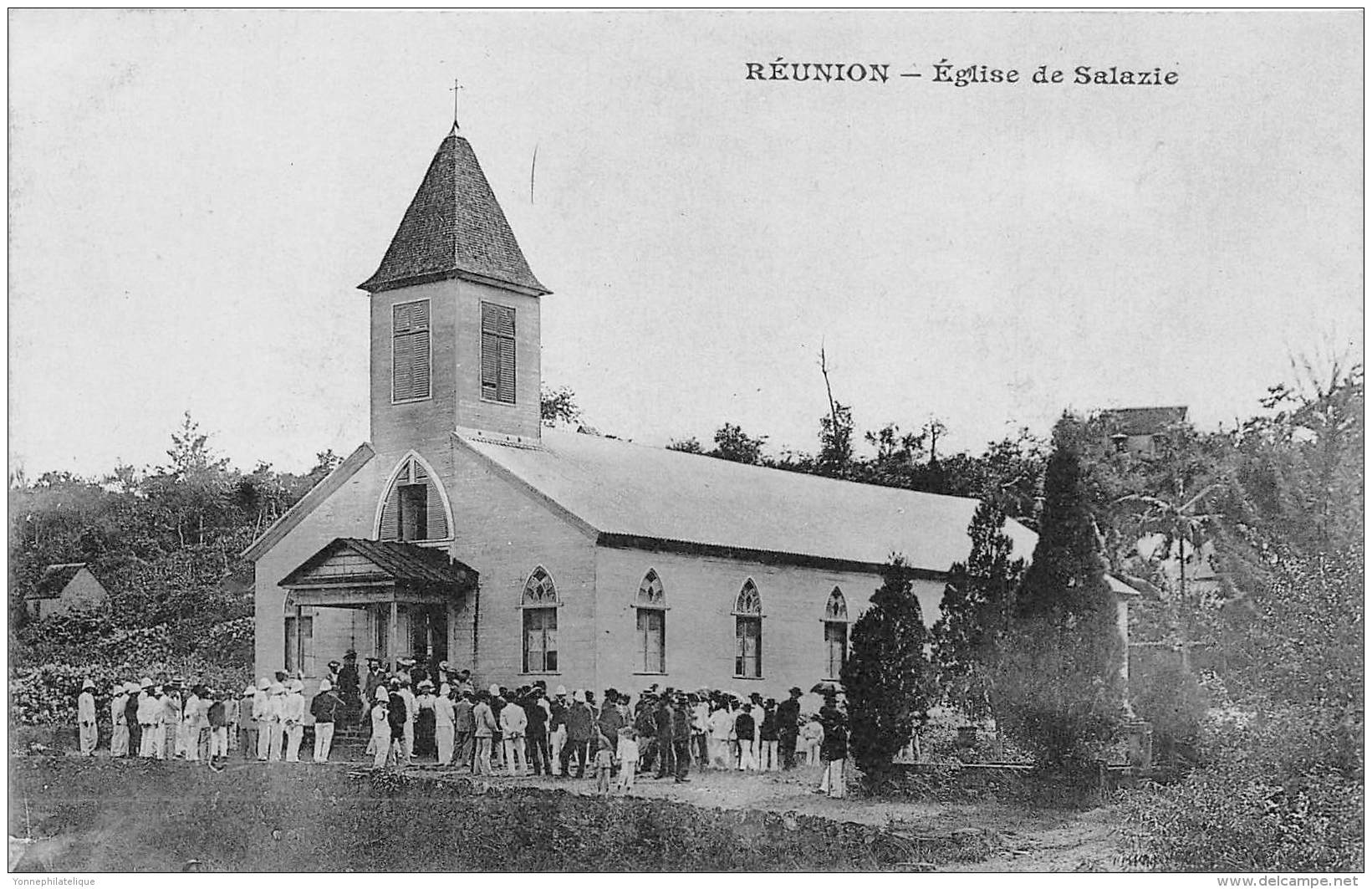 LA REUNION - Salazie / L'église - Beau Cliché Animé - Reunion