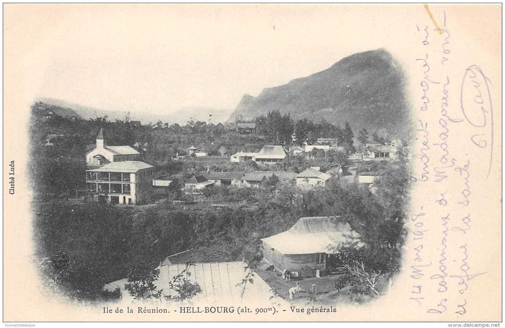 LA REUNION - Topo / Hell Bourg - Vue Générale - Réunion