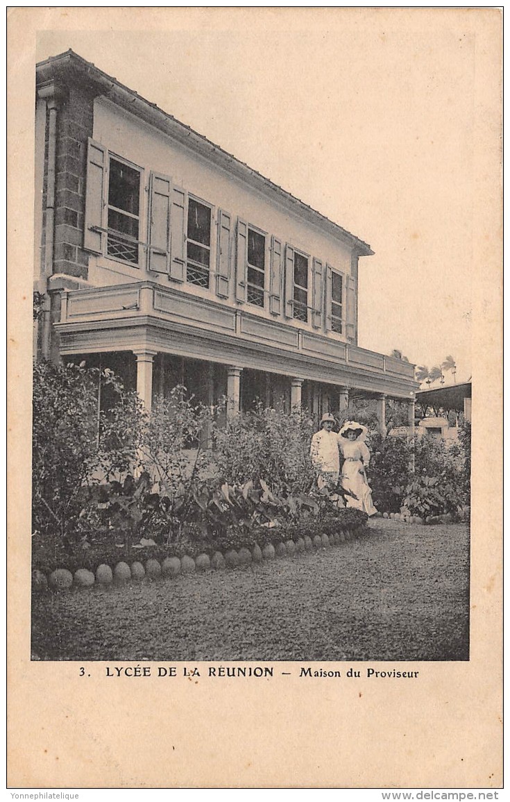 LA REUNION - Topo / Lycée De La Réunion - Maison Du Proviseur - Reunion