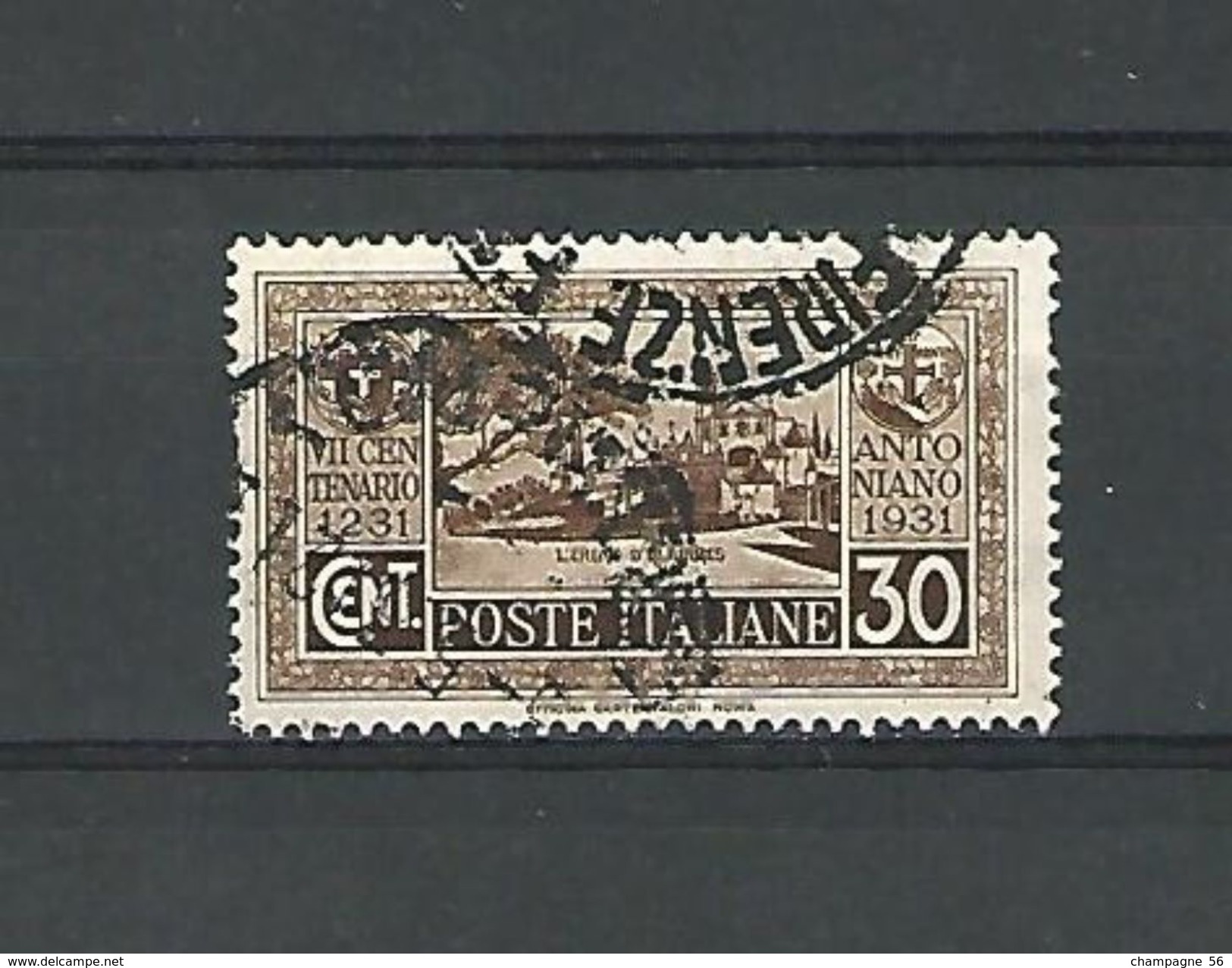 1931 N° 275 L'ERMITAGE D'OLIVARES  OBLITERE - Used
