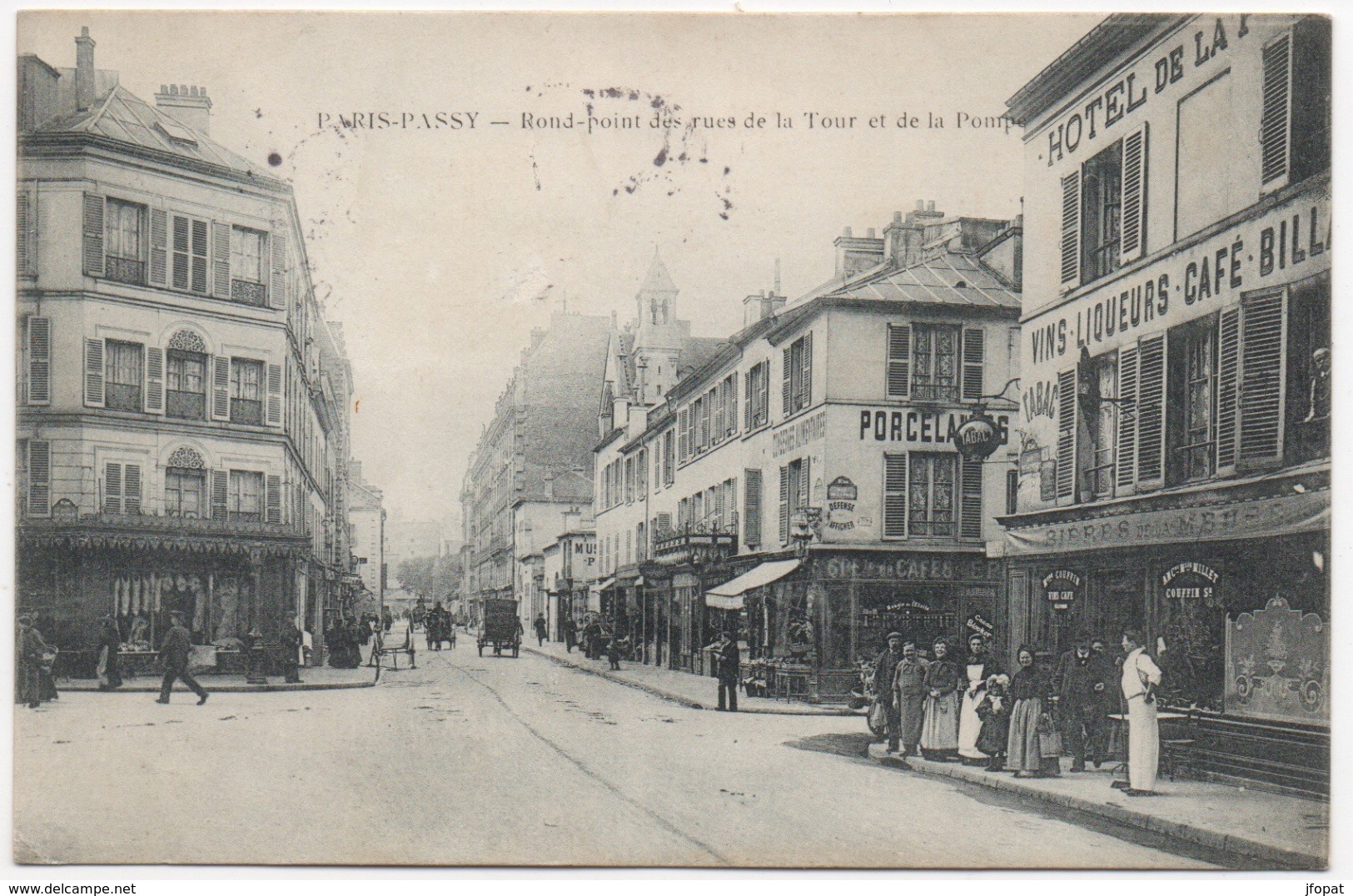 75 PARIS - 15ème, Rond-point Des Rues De La Tour Et De La Pompe (voir Descriptif) - District 16