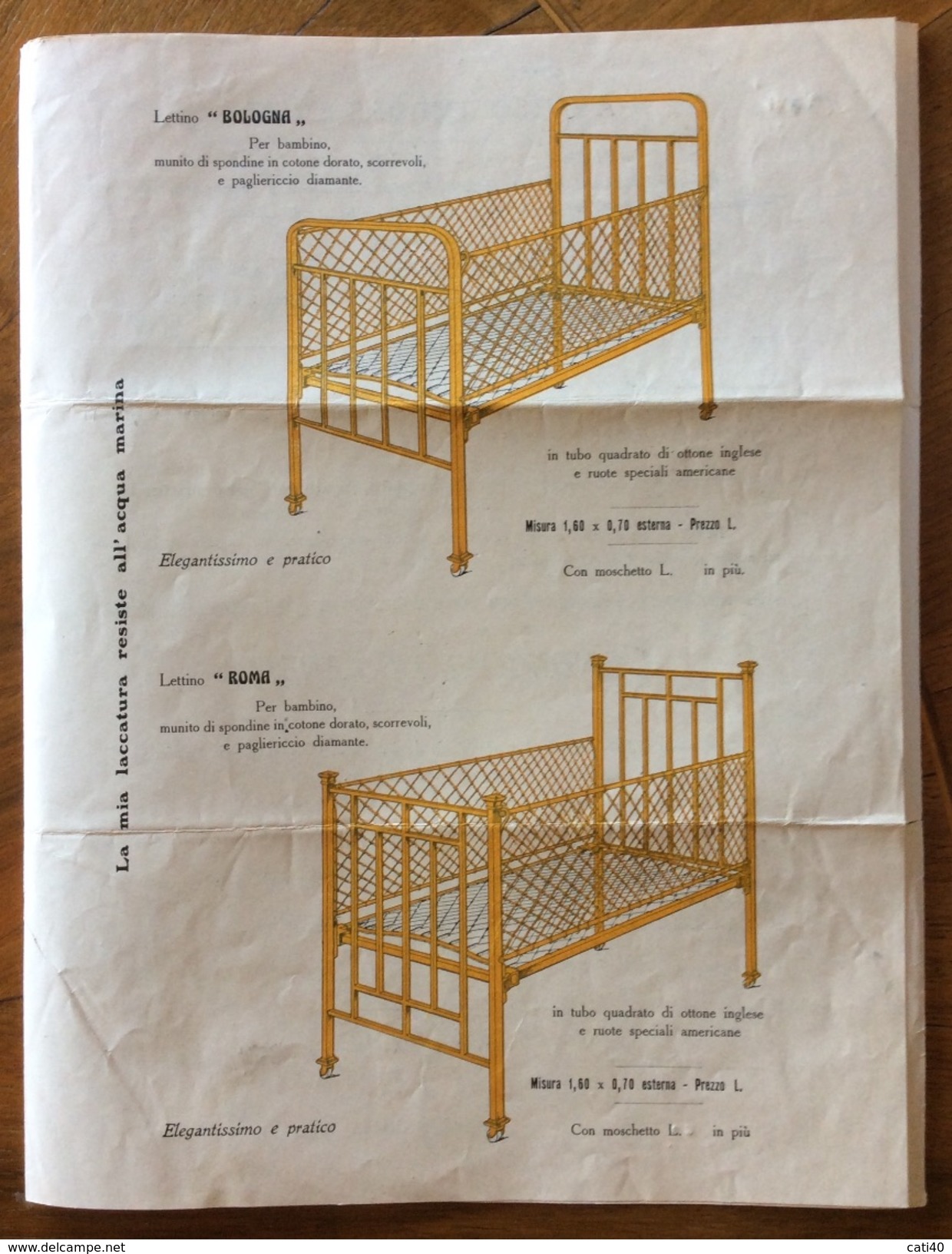 LETTI E SOFA' METALLICI INDUSTRIA FRANCESCO PEPINO TORINO  CATALOGO ILLUSTRATO  DEL 1927  RR - Altri & Non Classificati