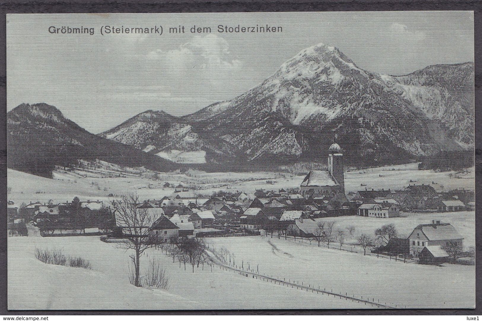 AUSTRIA ,  GROBMING  ,   OLD  POSTCARD - Gröbming