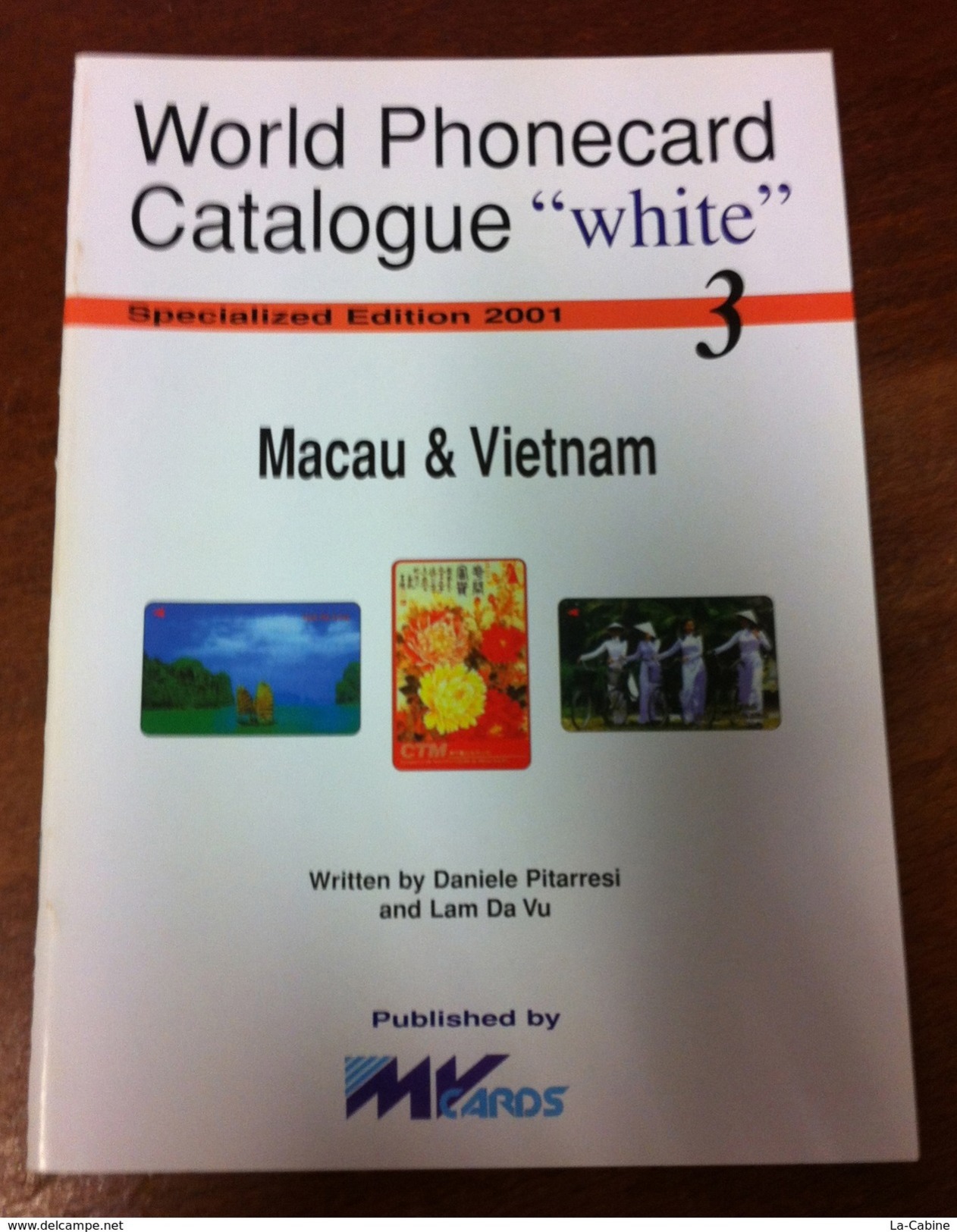 TELECARTE PHONECARD CATALOGUE N°3 MACAU & VIETNAM DE 2001 EN BON ÉTAT 32 PAGES - Books & CDs