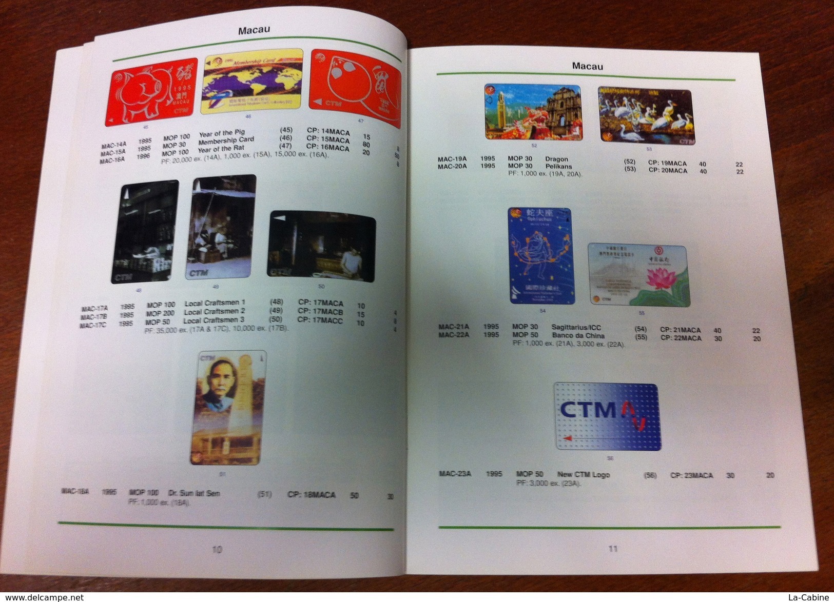 TELECARTE PHONECARD CATALOGUE N°3 MACAU & VIETNAM DE 2001 EN BON ÉTAT 32 PAGES - Books & CDs
