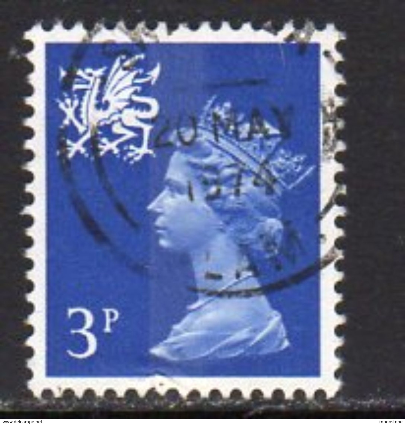 GB Scotland 1971-93 3p 1 Band Regional Machin, Used, SG 16 - Scotland