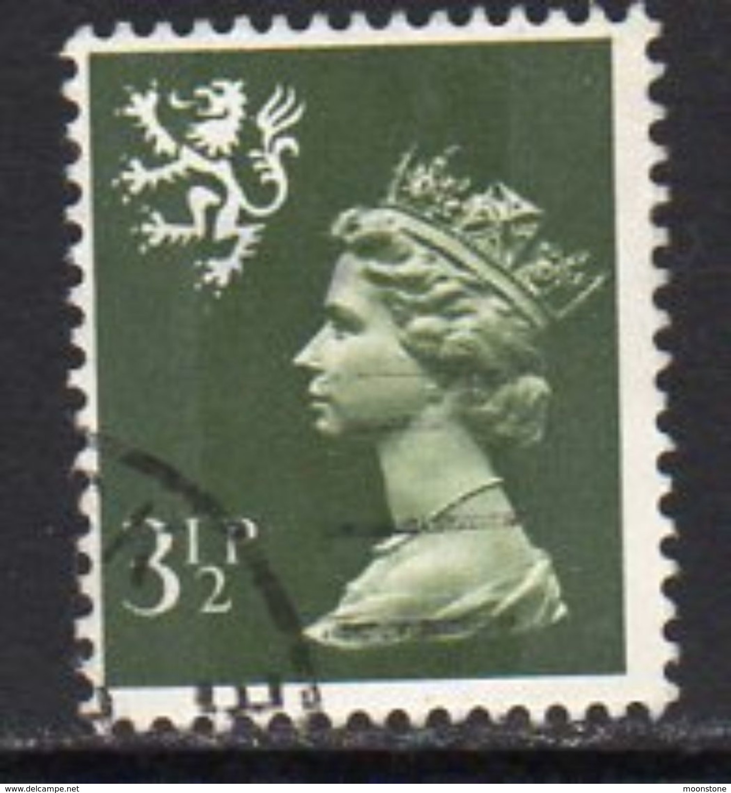 GB Scotland 1971-93 3½p 2 Band Regional Machin, Used, SG 17 - Scotland