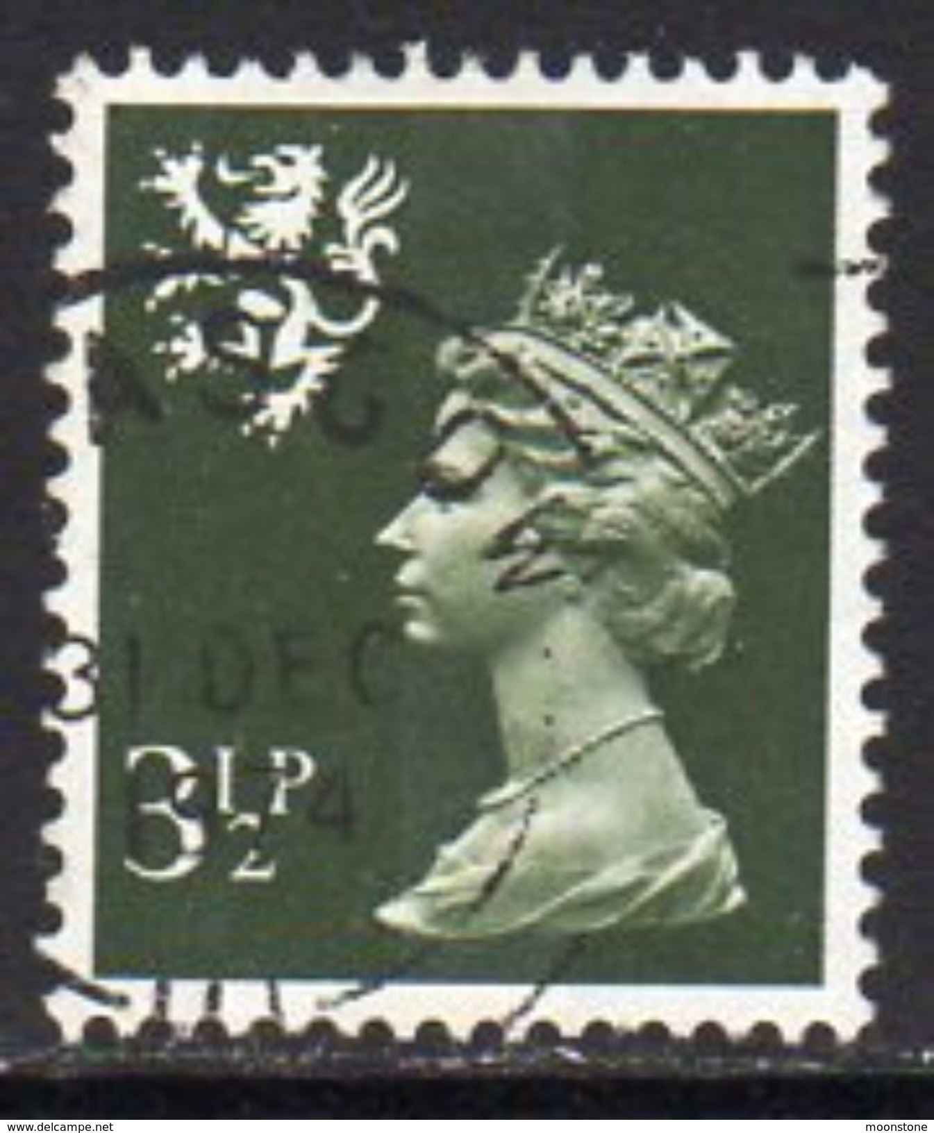 GB Scotland 1971-93 3½p 1 Band Regional Machin, Used, SG 18 - Scotland