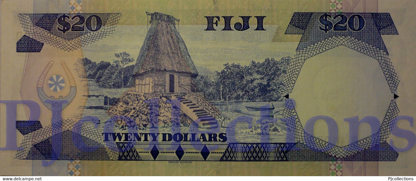 FIJI 20 DOLLARS 1988 PICK 88a AU/UNC - Fidji