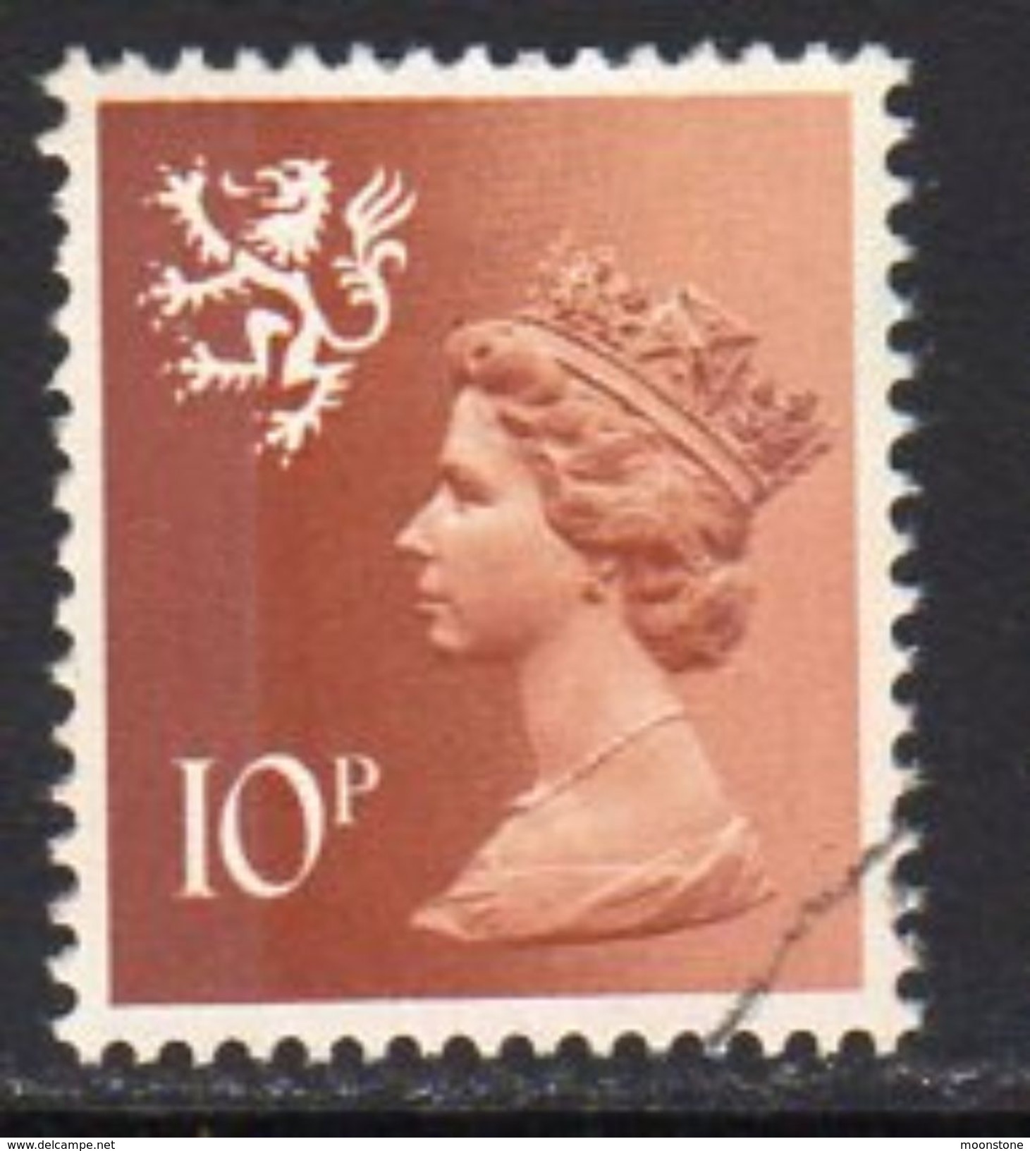 GB Scotland 1971-93 10p 2 Band Regional Machin, Used, SG 29 - Scotland