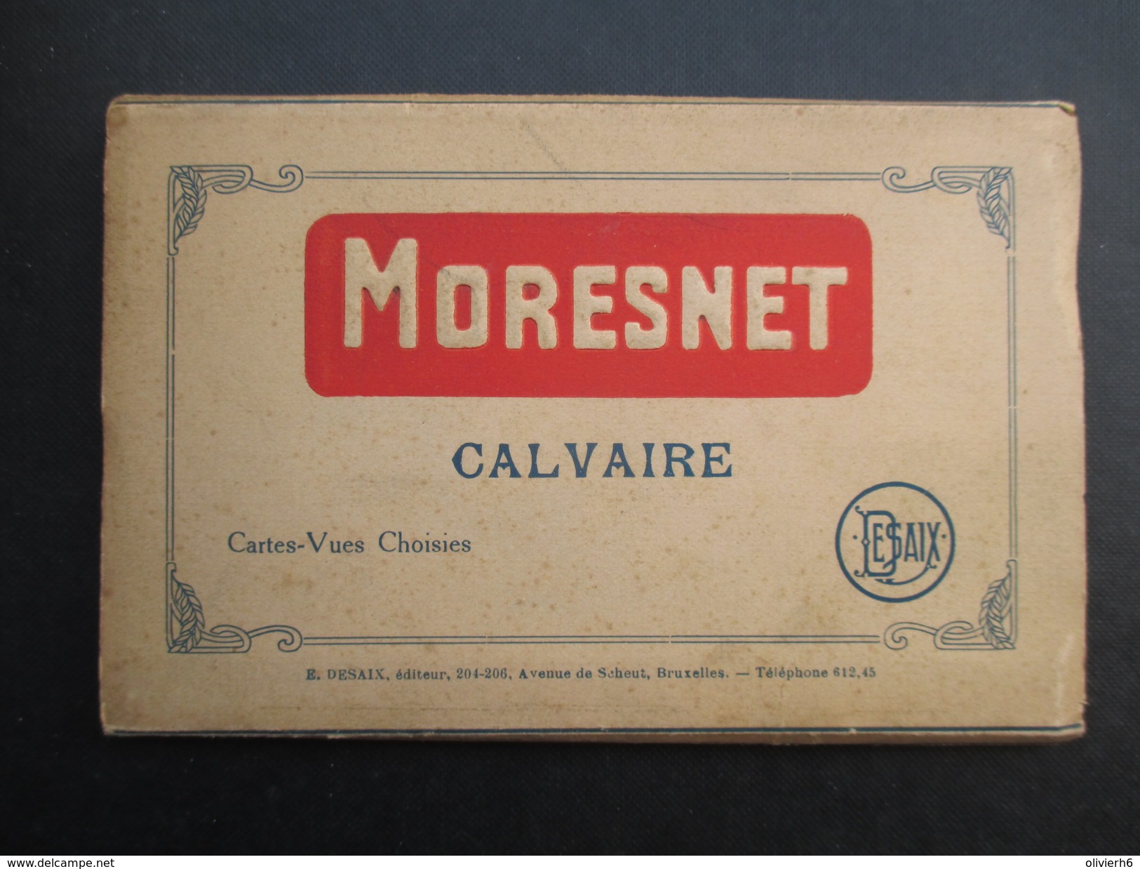 CARNET 14 CP BELGIQUE BELGIE (V1709) MORESNET (2 Vues) Calvaire Restaurant W. Lutgens-Schmetz - Blieberg