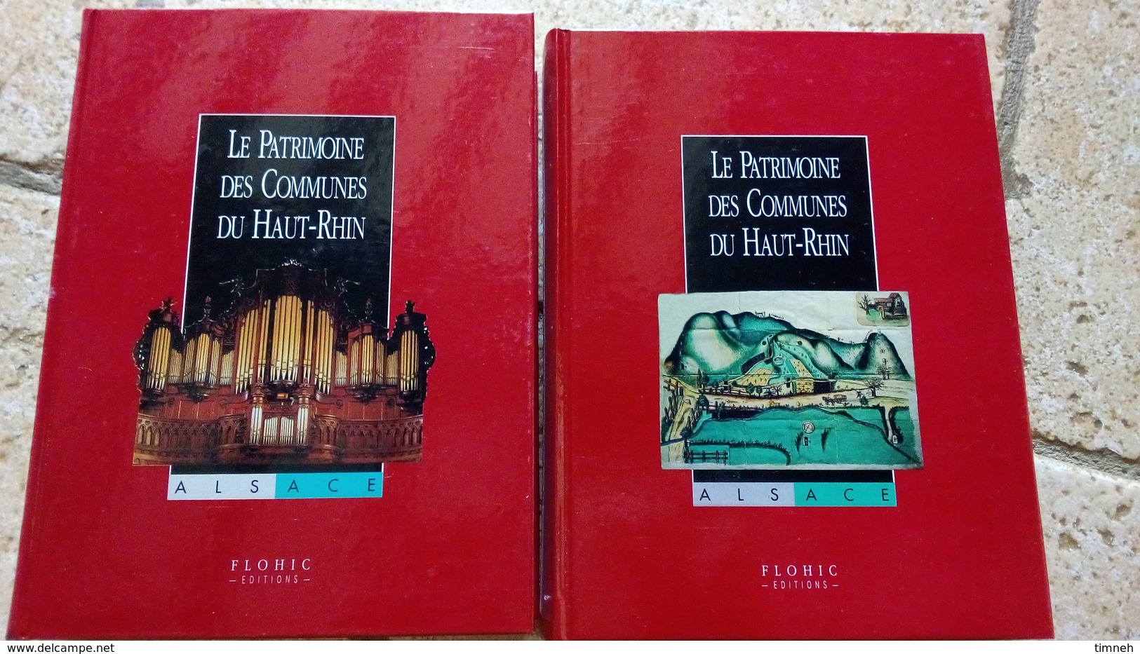 EN 2 TOMES - LE PATRIMOINE DES COMMUNES DU HAUT - RHIN ALSACE - 1998 EDITIONS FLOHIC - 1408 Pages - 6000 Photos - - Alsace