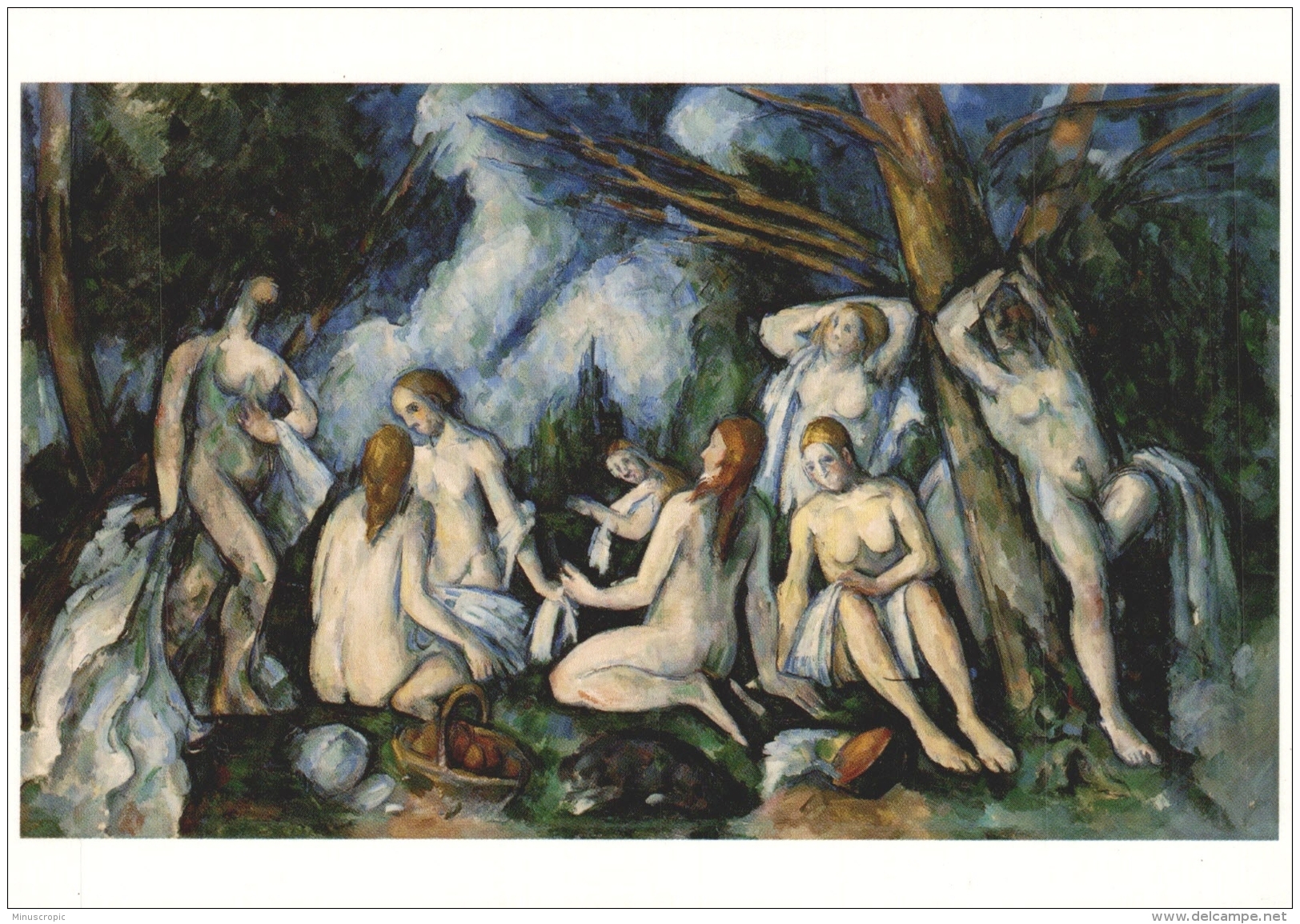 CPM Art - Paul Cézanne - Les Grandes Baigneuses - Peintures & Tableaux