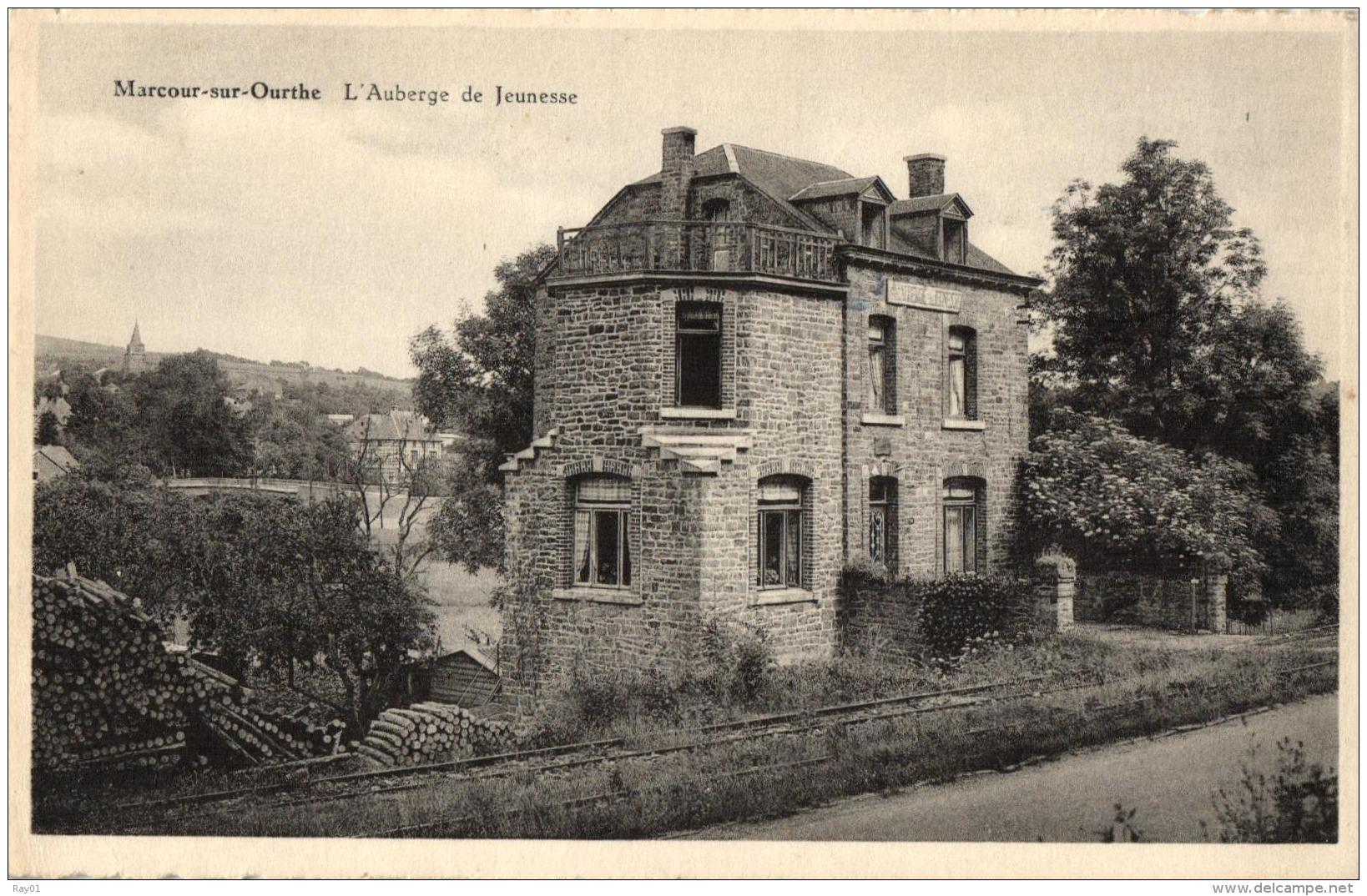 BELGIQUE - LUXEMBOURG - RENDEUX - MARCOURT - MARCOUR-SUR-OURTHE - L'Auberge De Jeunesse. - Rendeux