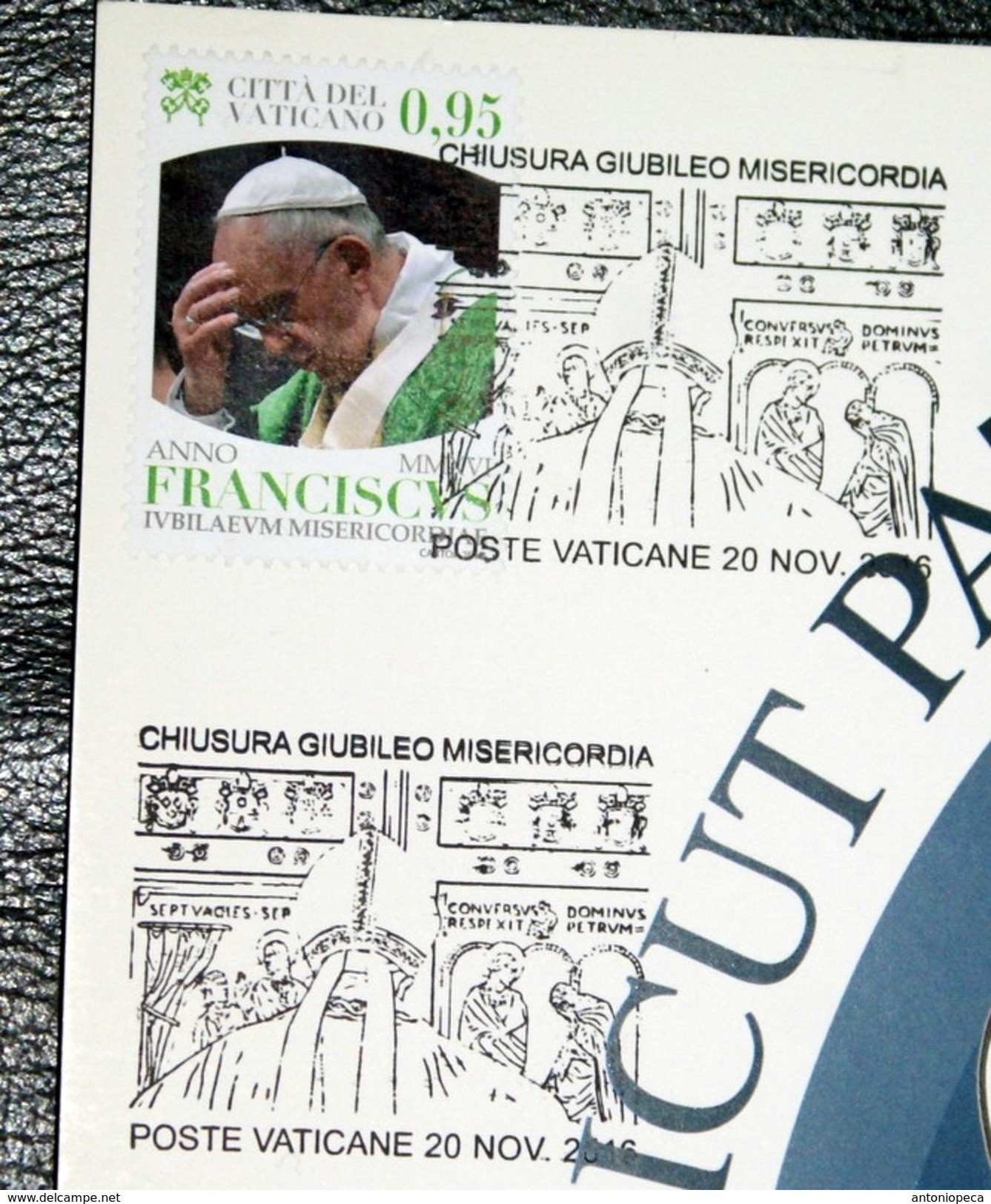 VATICANO, ITALIA, SMOM 2016- CHIUSURA ANNO SANTO DELLA MISERICORDIA 2015-2016. MAXICARD FDC - FDC