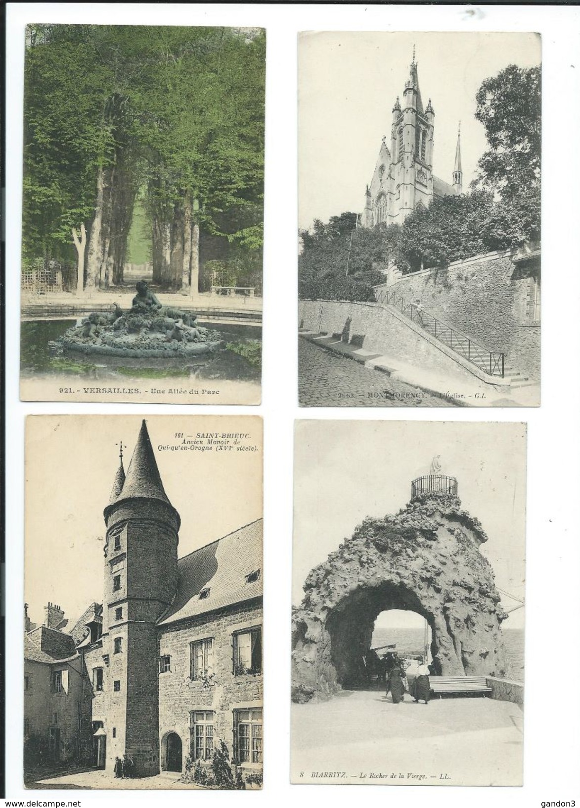 LOT   de   272   Cartes  Postales   Anciennes  :     Fantaisies  et  Divers   -