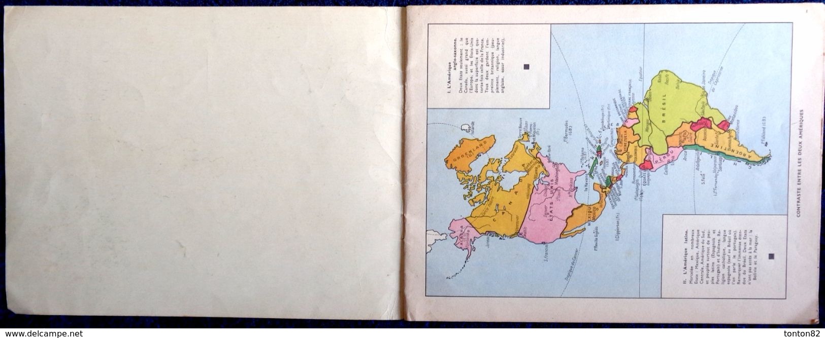 F. Pinardel - Le Monde Moins L' Europe Et L' Asie Russe - Les Éditions De L'école - - Fiches Didactiques