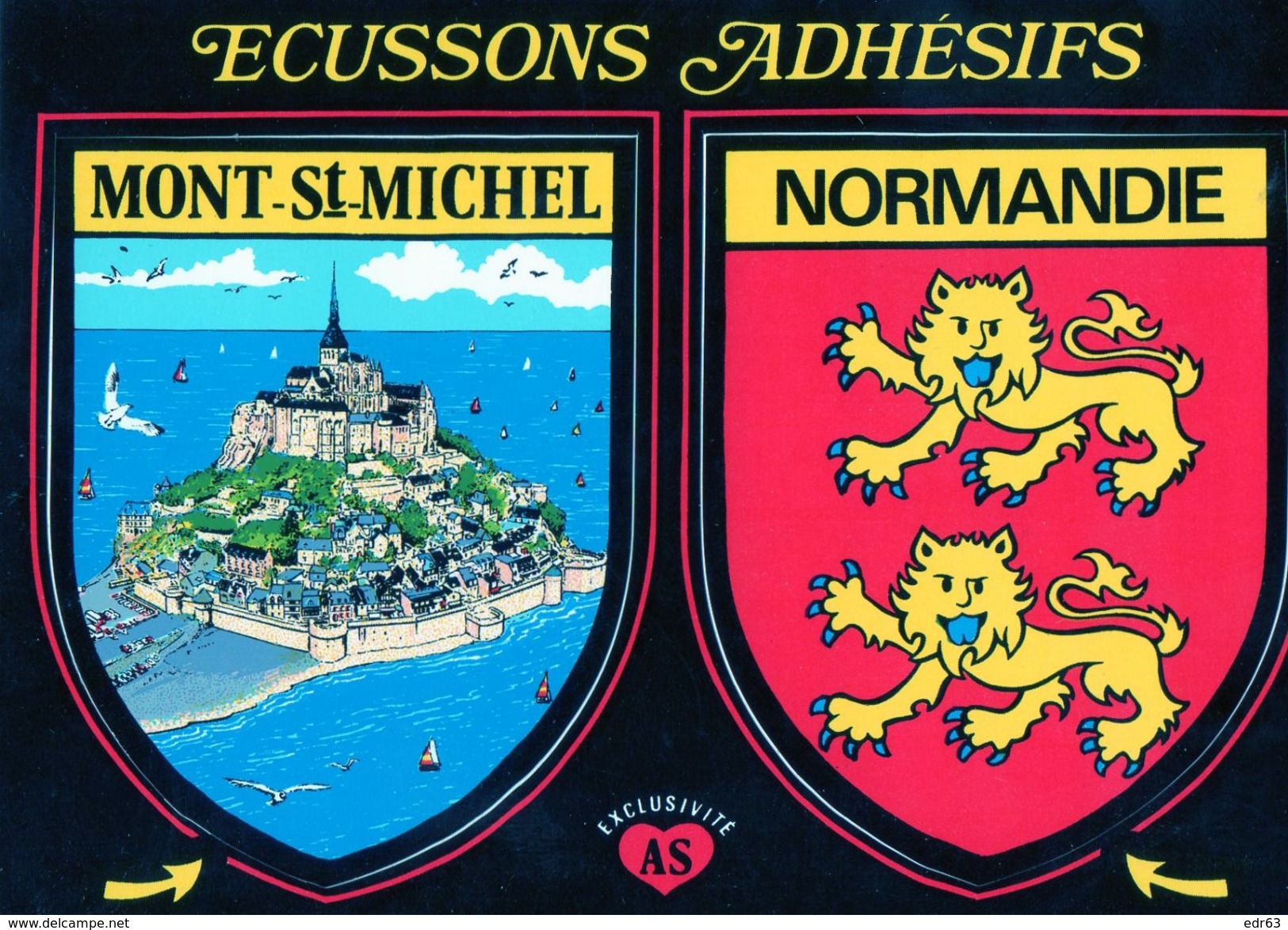 Thèmes > Non Classés  Adhésif Normandie Mont St Michel - Autres & Non Classés