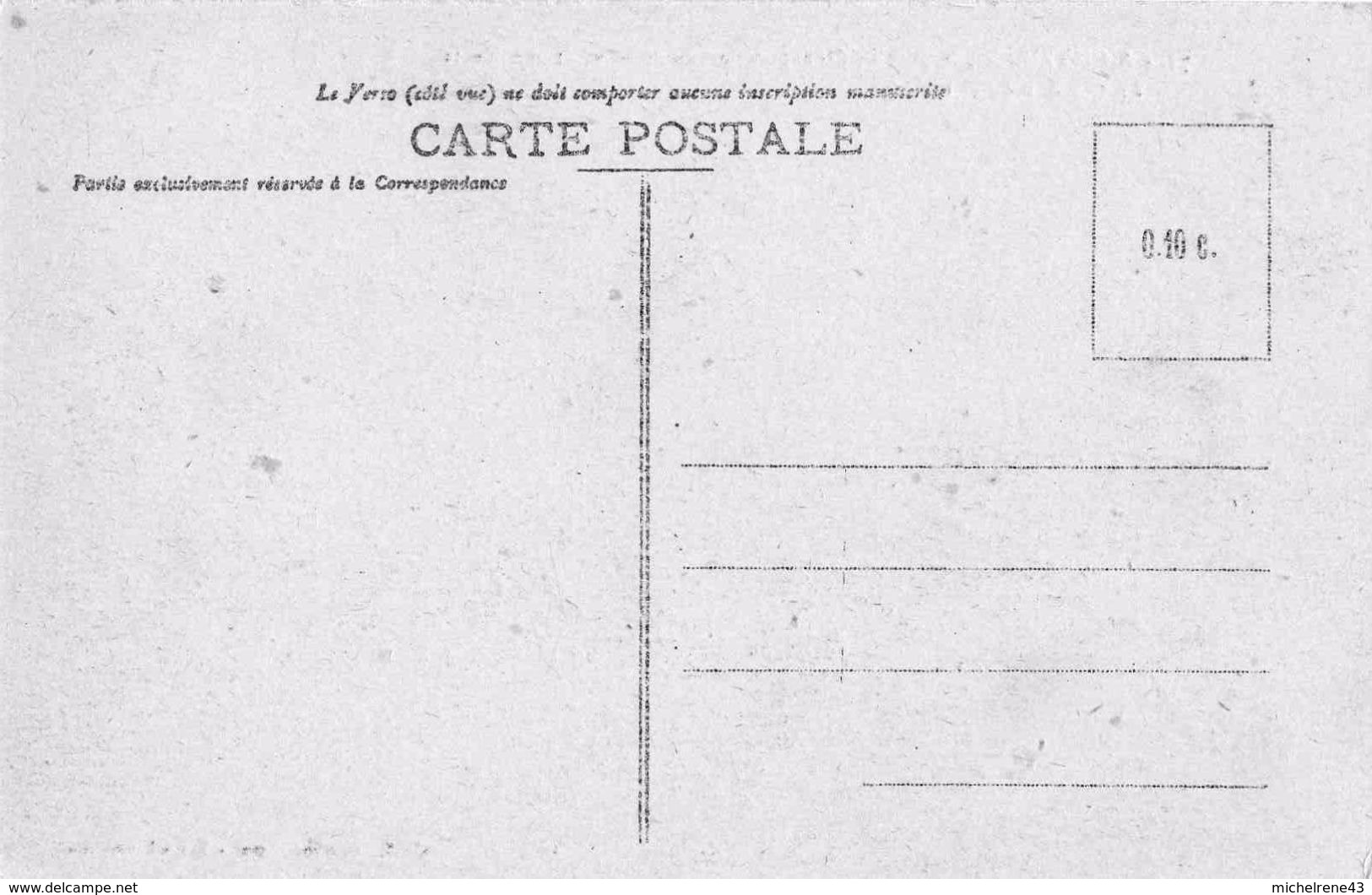 43 Haute Loire - CISTRIERES , Le Jour De L' Inauguration Du Monument Aux Morts ,le Défilé , Mutilés En Tête - La Chaise Dieu