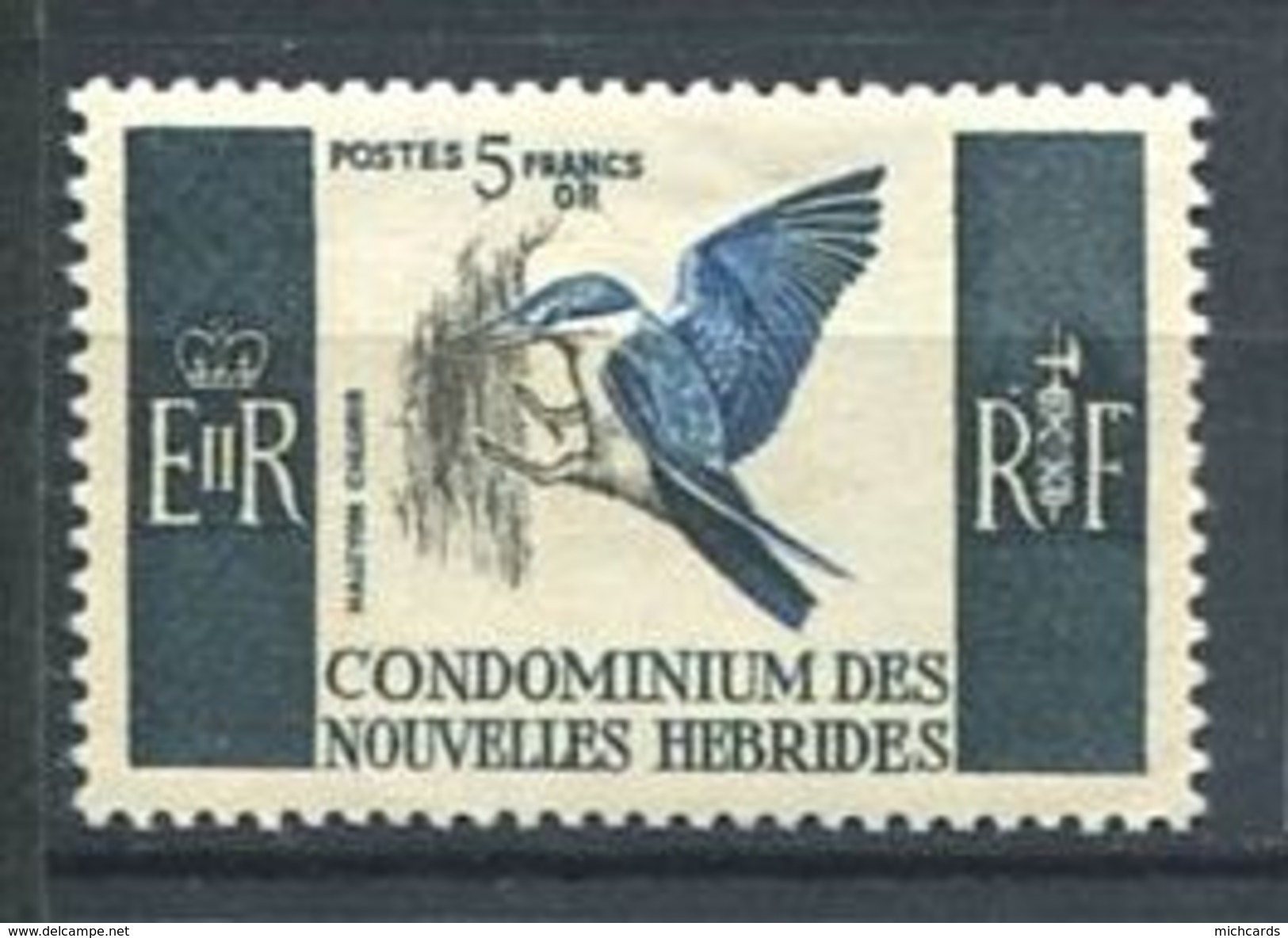 206 NOUVELLES HEBRIDES 1967 - Yvert 255 - Oiseau - Neuf ** (MNH) Sans Trace De Charniere - Ongebruikt