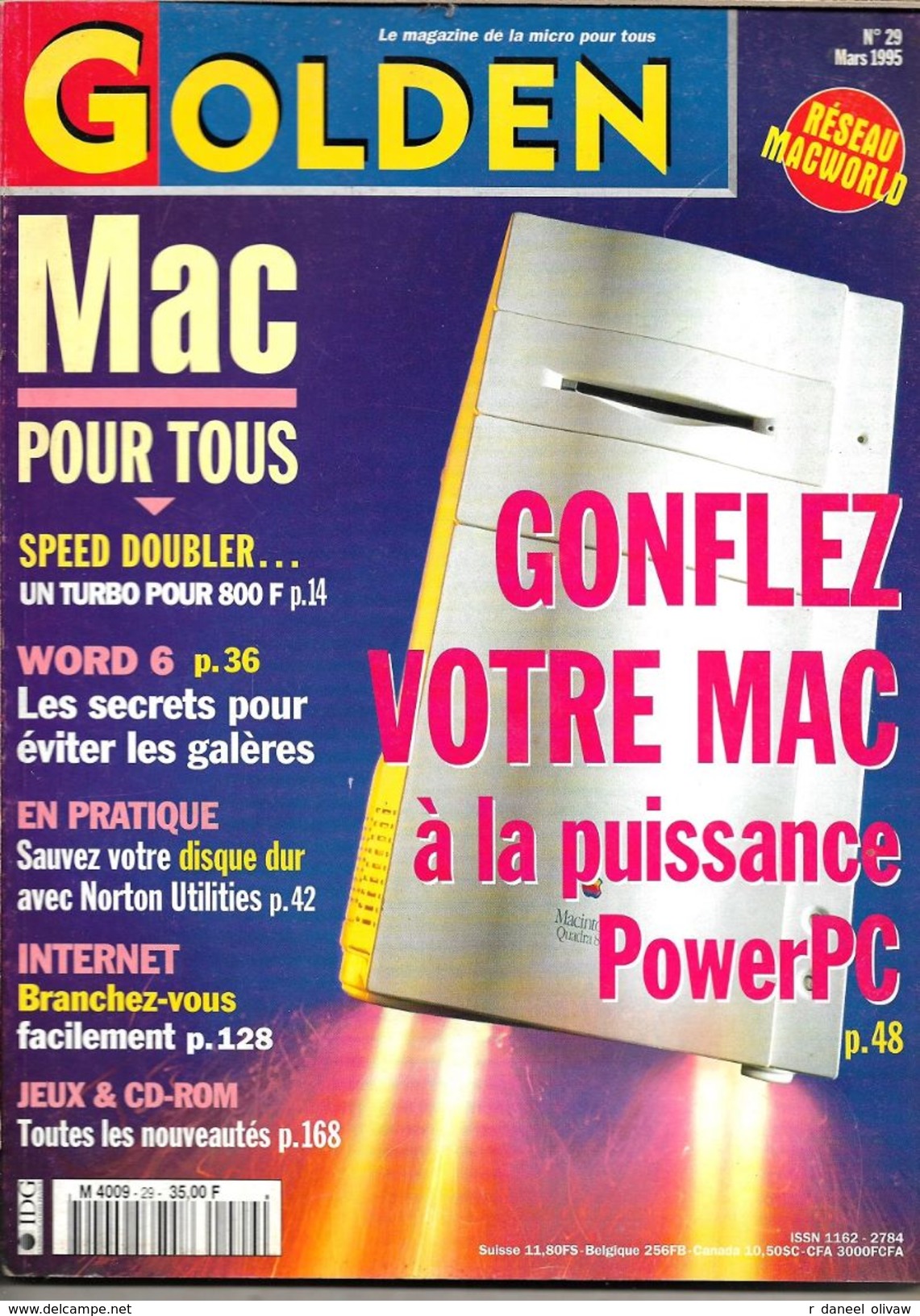 Golden N° 29 - Mars 1995 (TBE+) - Informatica