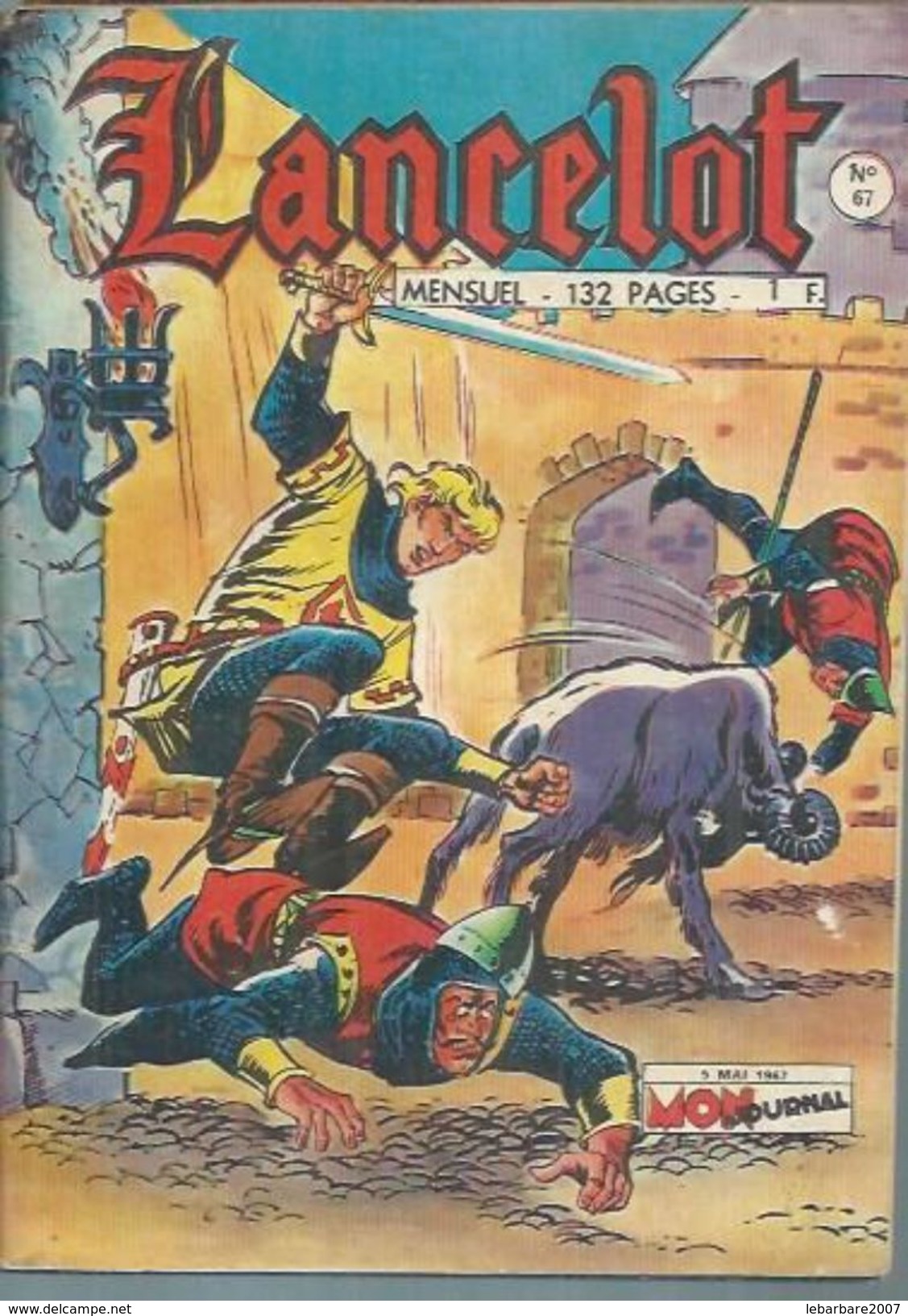 LANCELOT  N° 67  -  MON JOURNAL  1967 - Lancelot