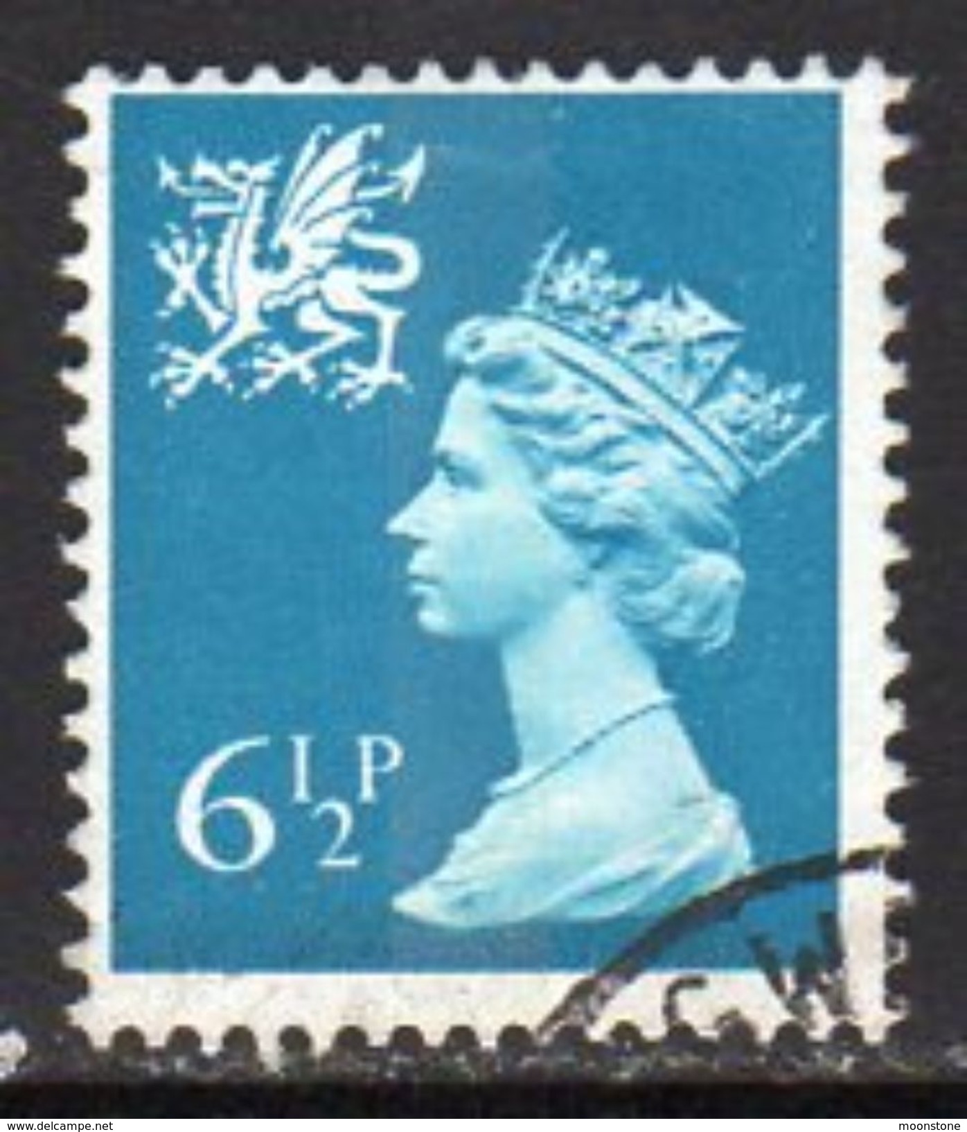 GB Wales 1971-93 6½p 1 Band Regional Machin, Used, SG 22 - Pays De Galles