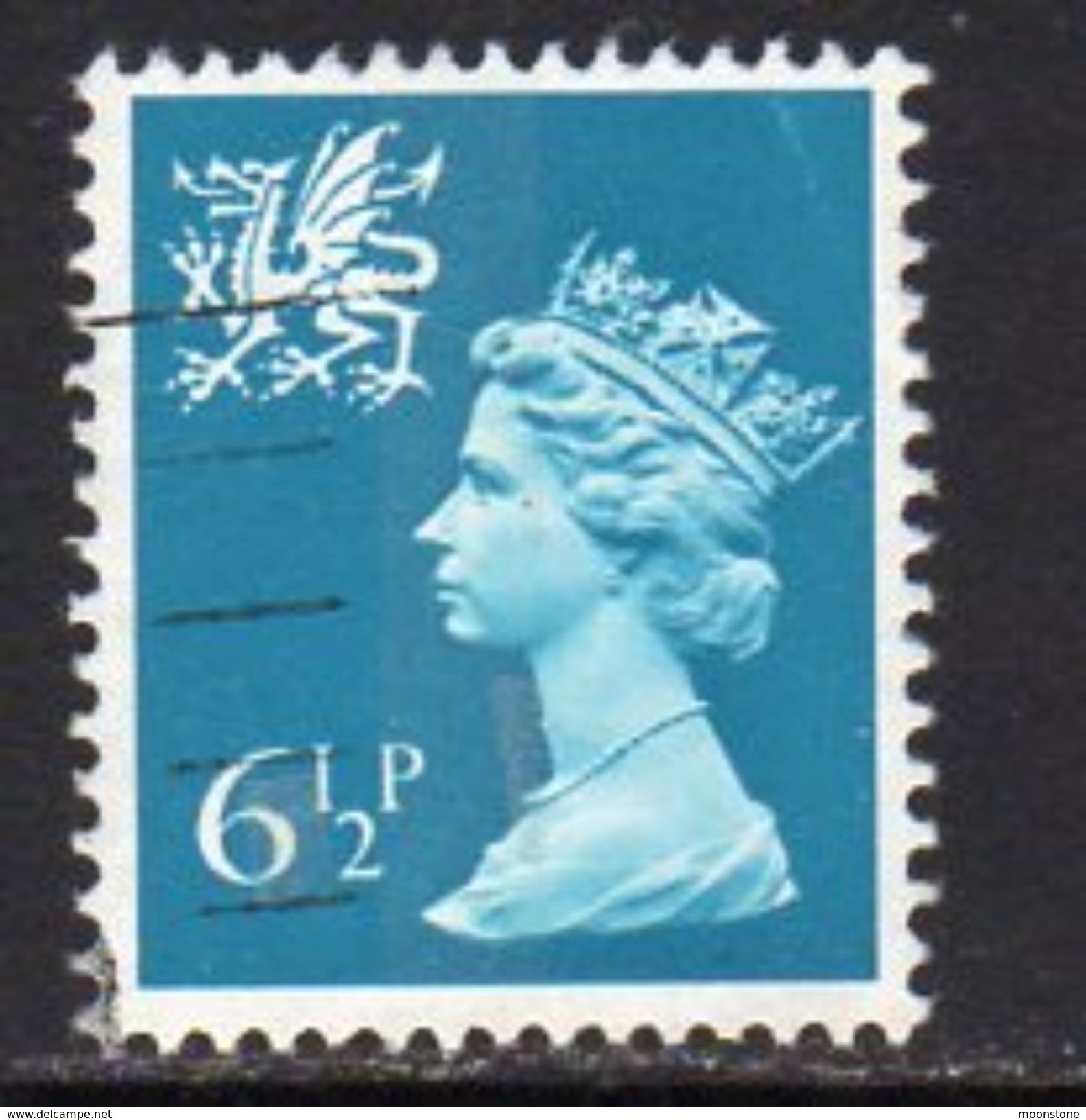 GB Wales 1971-93 6½p 1 Band Regional Machin, Used, SG 22 - Wales