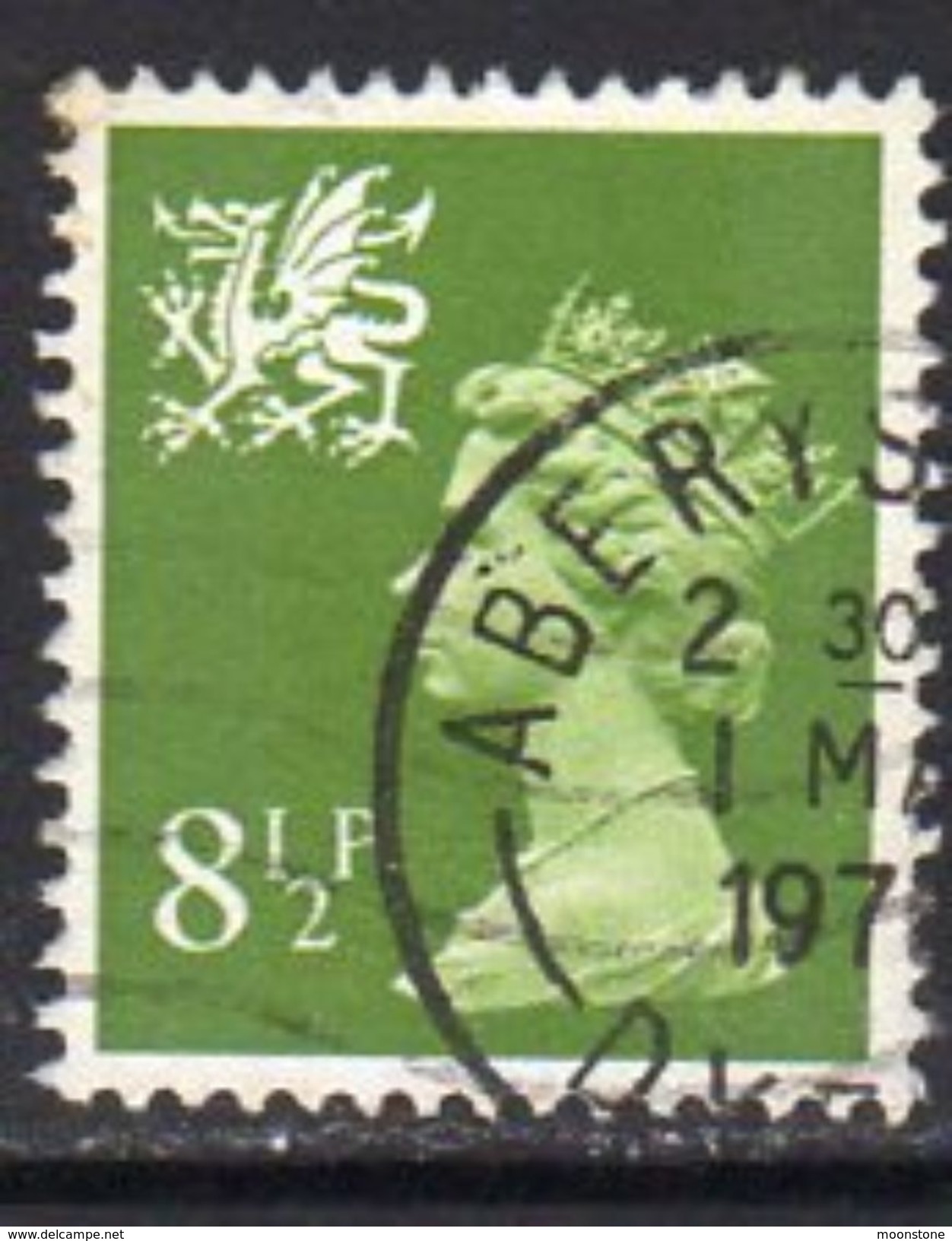 GB Wales 1971-93 8½p Regional Machin, Used, SG 26 - Wales