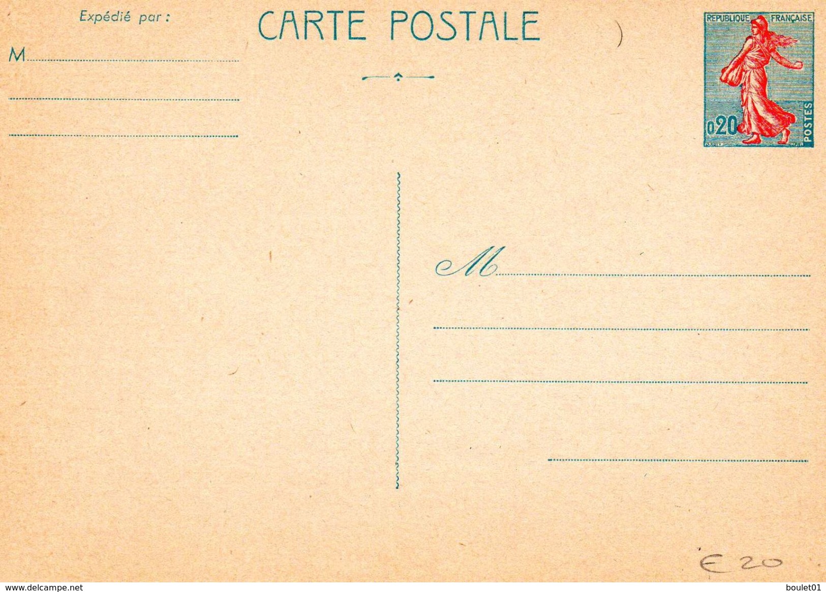 Entier 1233-cp1 Sur Carte Postale De 1960 (voir Le Scan) - Cartoline Postali E Su Commissione Privata TSC (ante 1995)