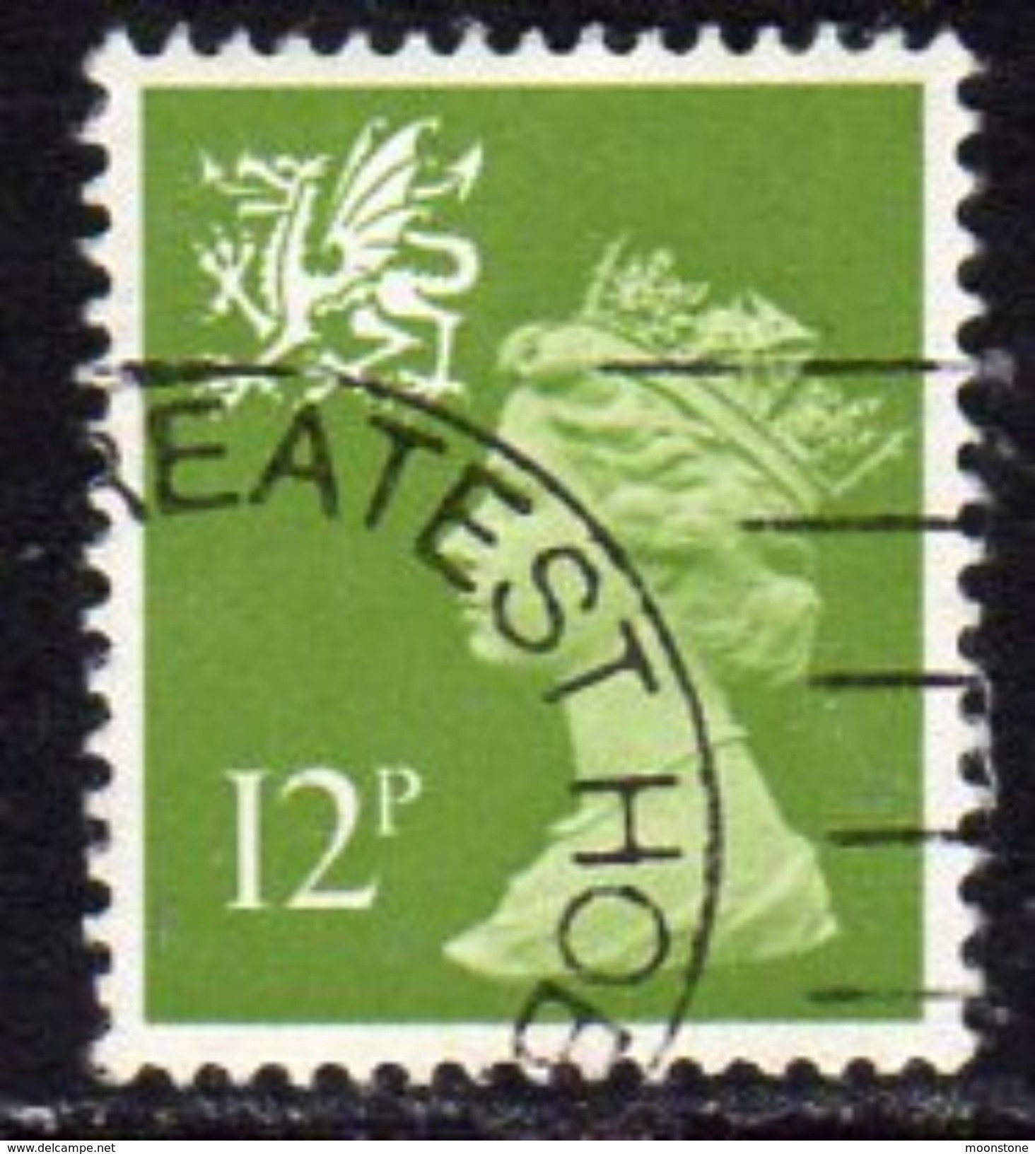 GB Wales 1971-93 12p Harrison Regional Machin, Used, SG 32 - Wales