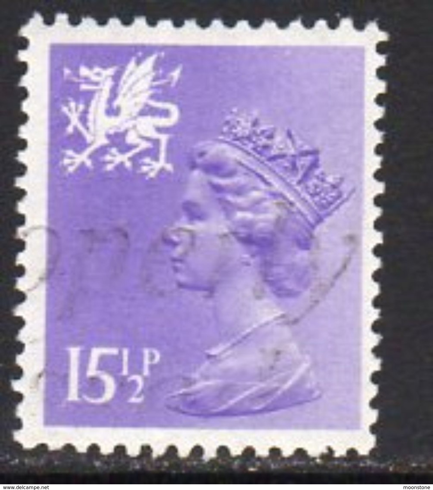 GB Wales 1971-93 15½p Questa Regional Machin, Used, SG 42 - Wales