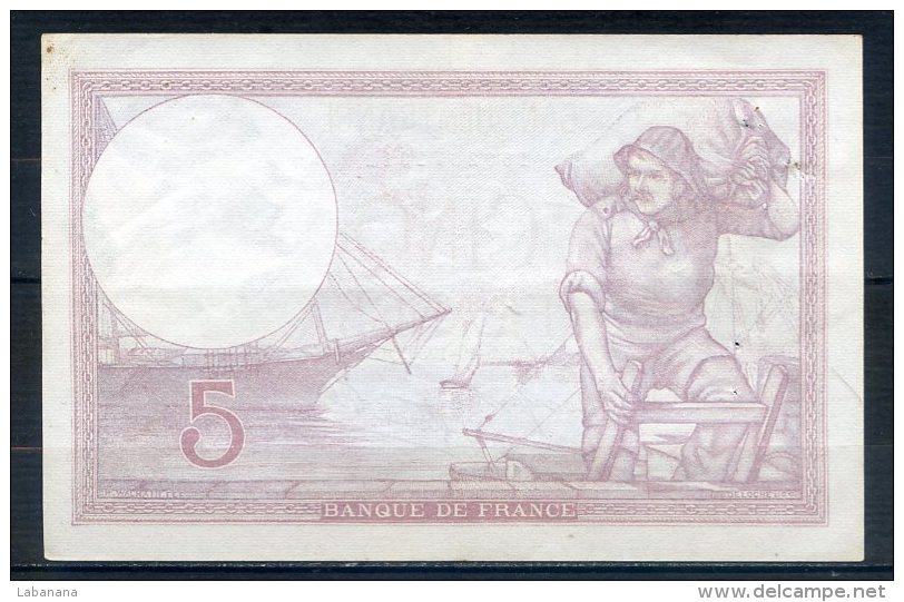 509-Billet De 5 Francs 1939 QL X64083 - 5 F 1917-1940 ''Violet''