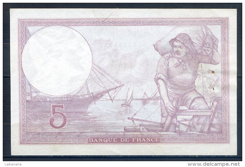 509-Billet De 5 Francs 1940 FQ D67304 - 5 F 1917-1940 ''Violet''