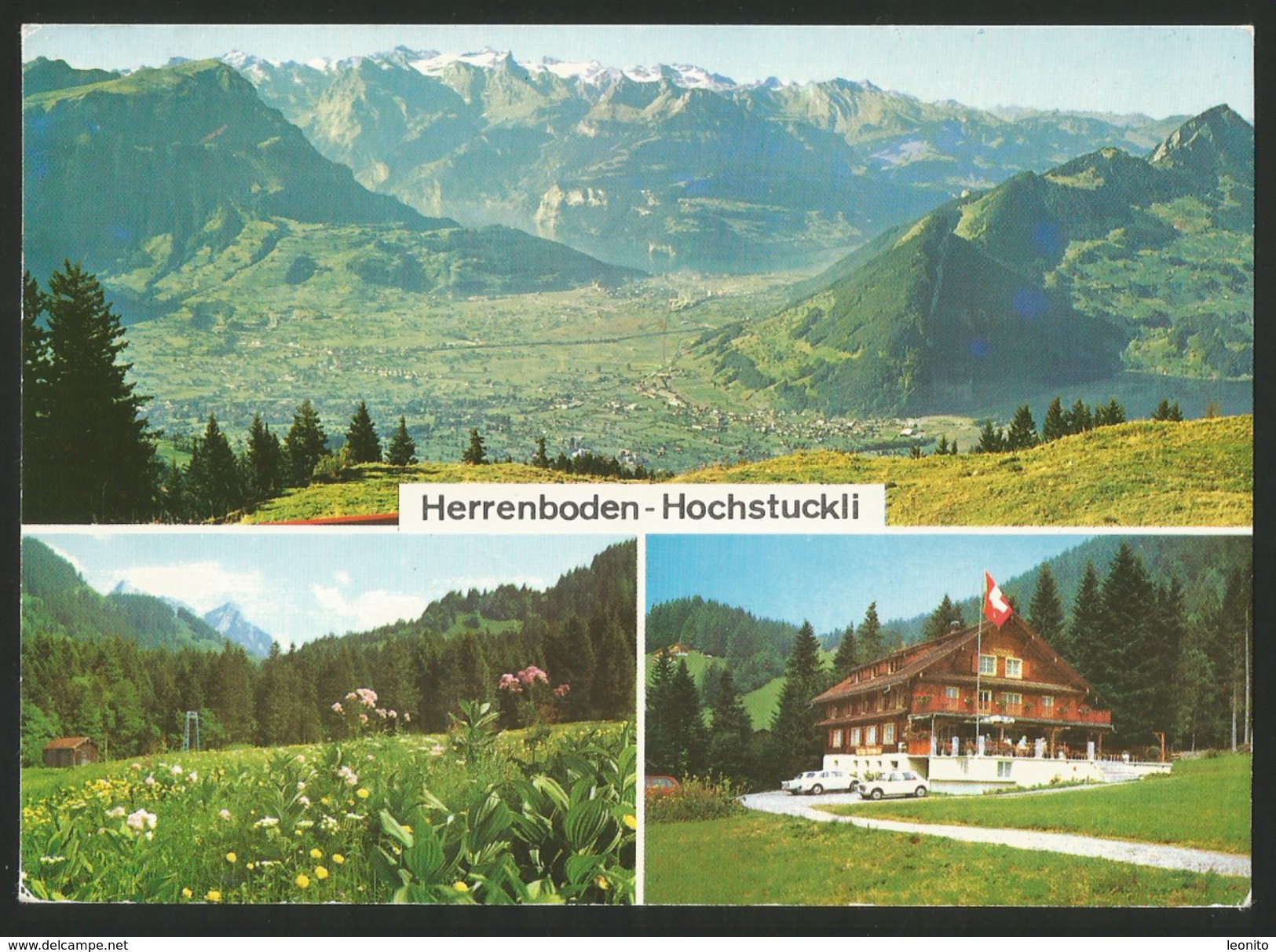 HERRENBODEN SZ Hochstuckli Sattel Gasthaus 1985 - Sattel