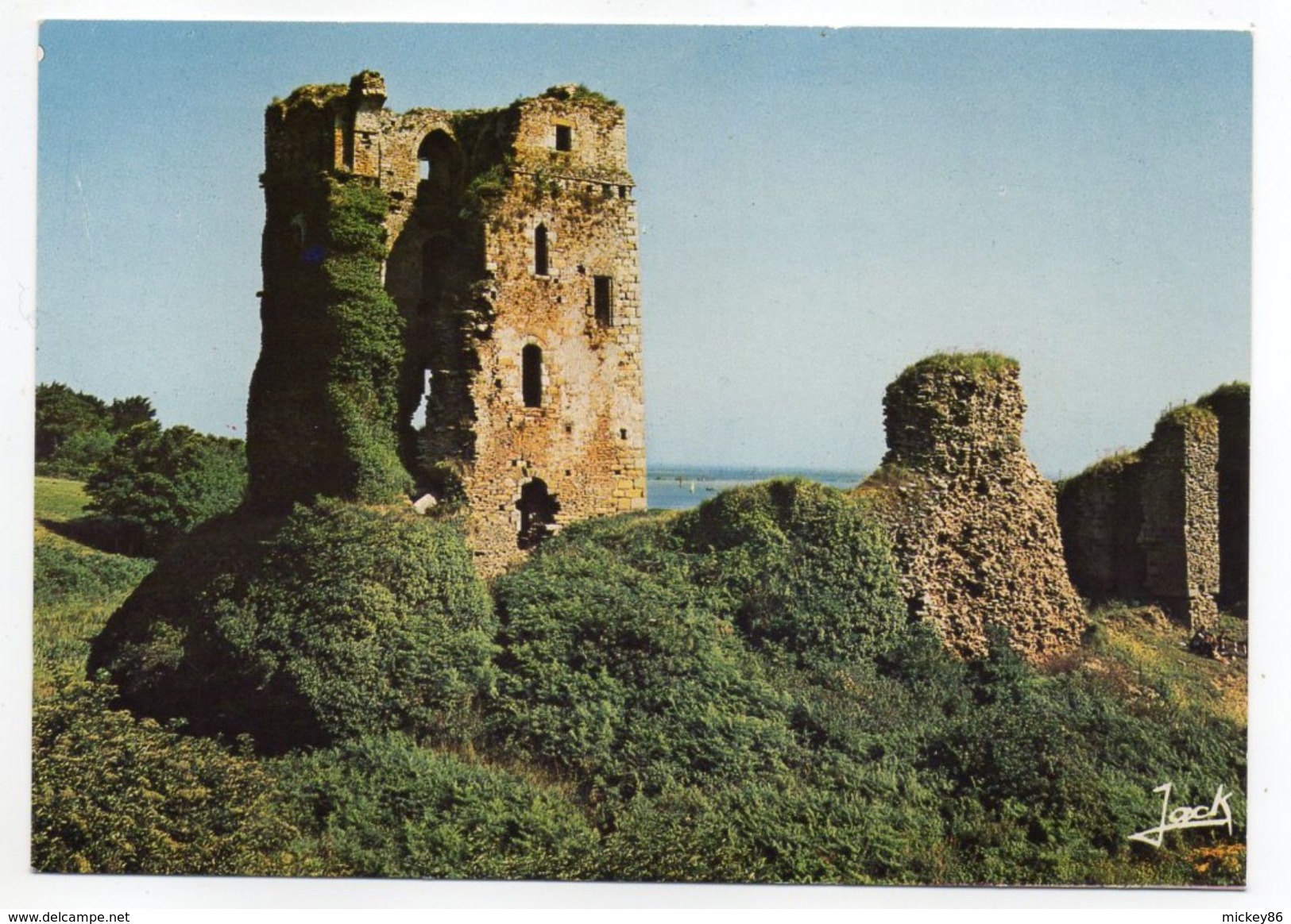 PLOUDALMEZEAU--Kersaint-Portsall-- Les Ruines Du Chateau De Trémazan - Ploudalmézeau