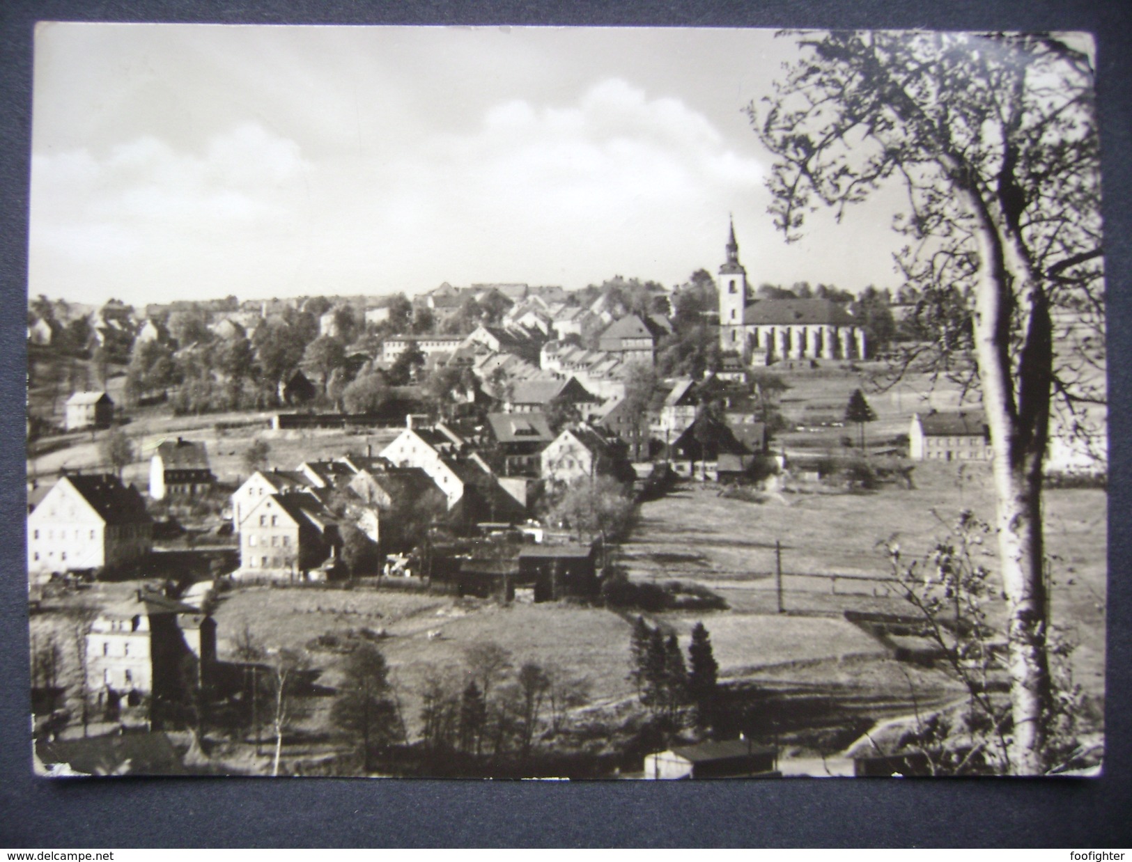 DDR Saxony: JÖHSTADT / ERZGEB. -  Gesamtansicht, General View - 1963 Used - Jöhstadt