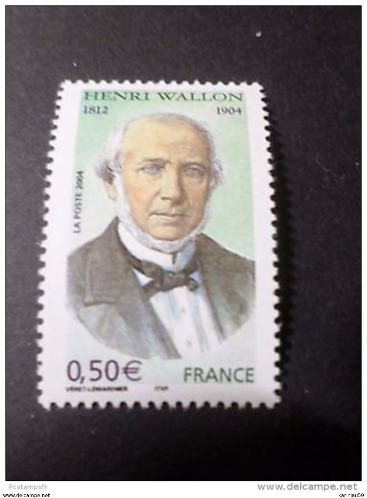 FRANCE 2004, Timbre 3729, HENRI WALLON, CELEBRITY, Neuf - Unused Stamps