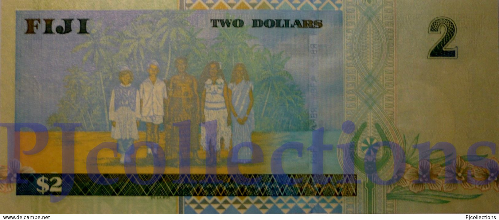 FIJI 2 DOLLARS 2002 PICK 104a UNC - Fidji