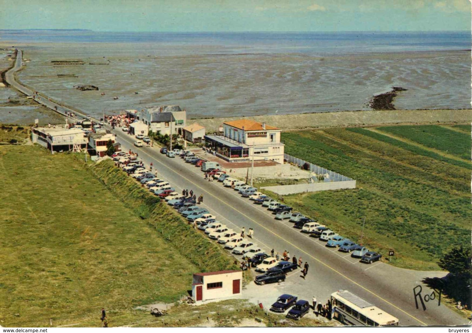 BEAUVOIR-SUR-MER - Départ Du Passage Du Gois Vers L'Ile De Noirmoutier - Beauvoir Sur Mer