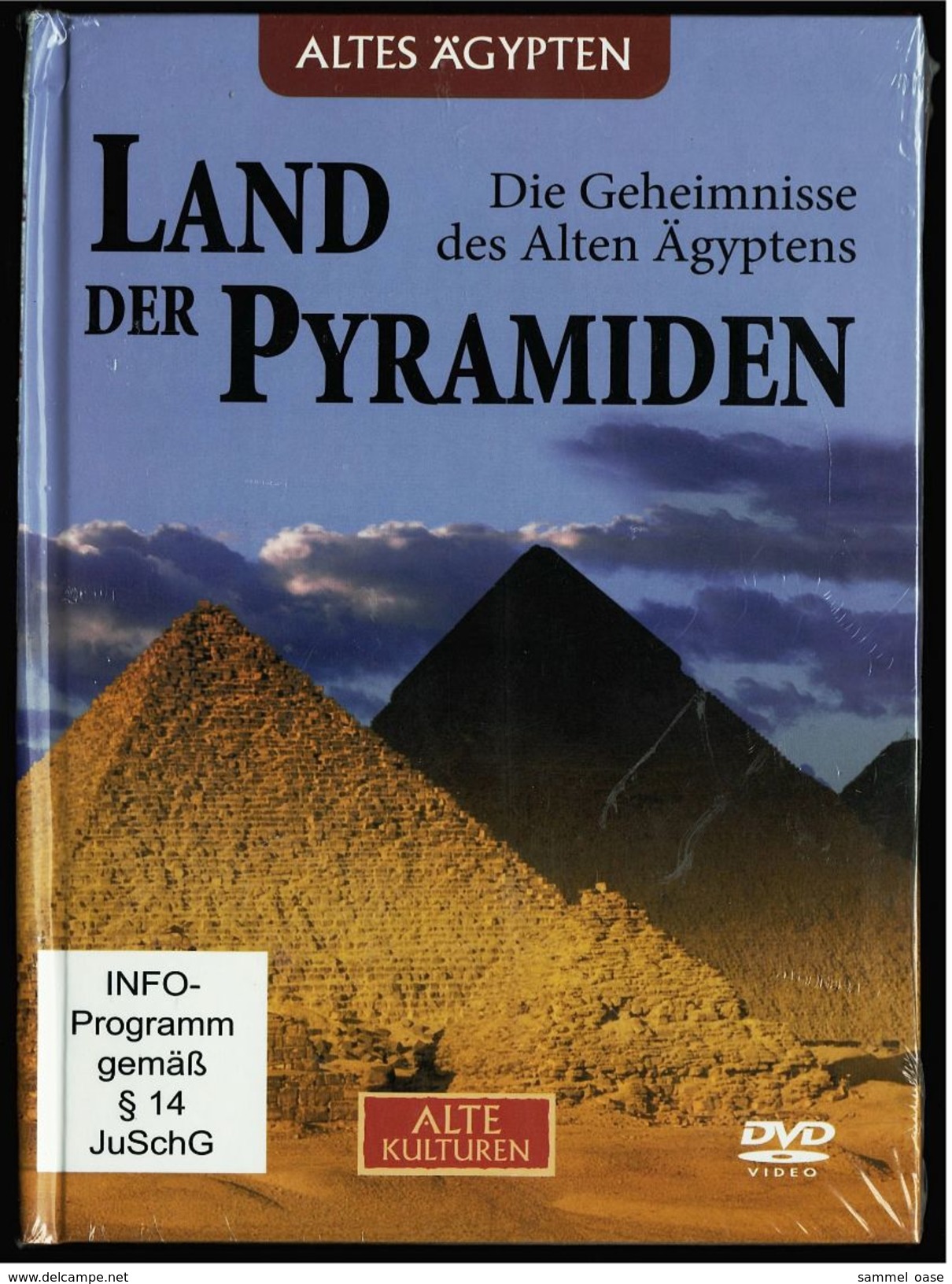 DVD  -  Land Der Pyramiden  -  Die Geheimnisse Des Alten Ägypten - Dokumentarfilme