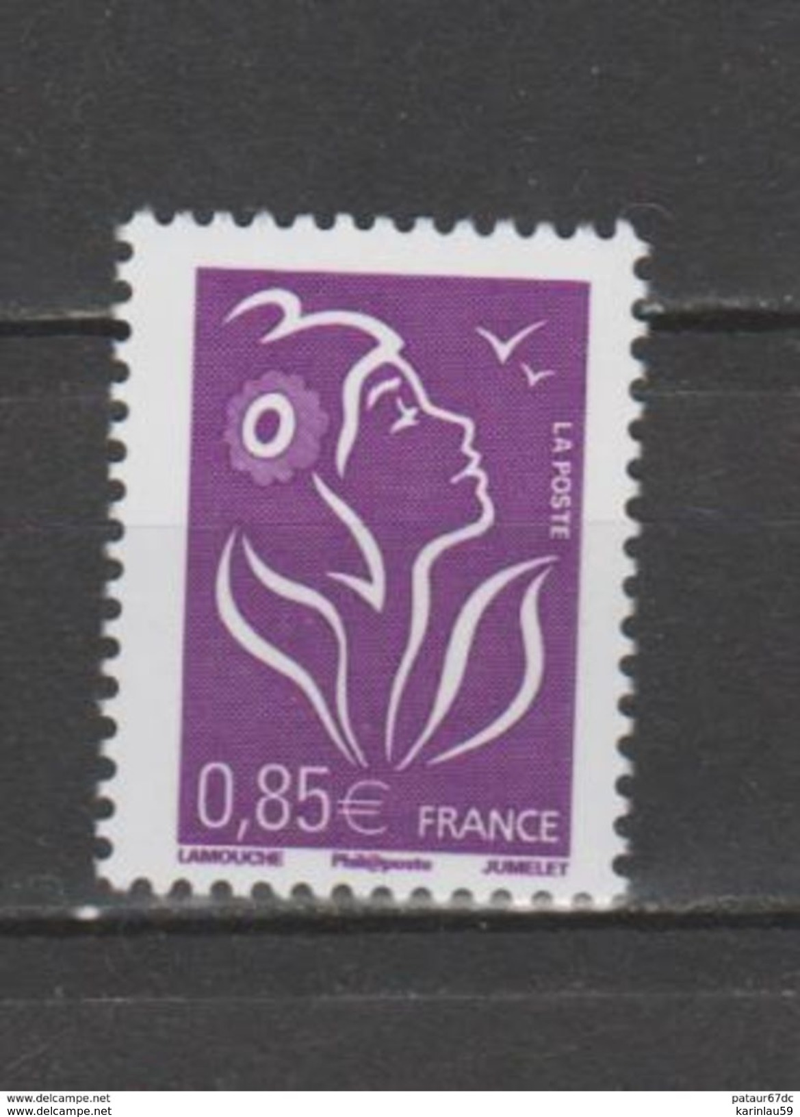 Timbre FRANCE / 2006 / Y&T N° 3968 ** : LAMOUCHE 0.85 &euro; Violet- - Unused Stamps