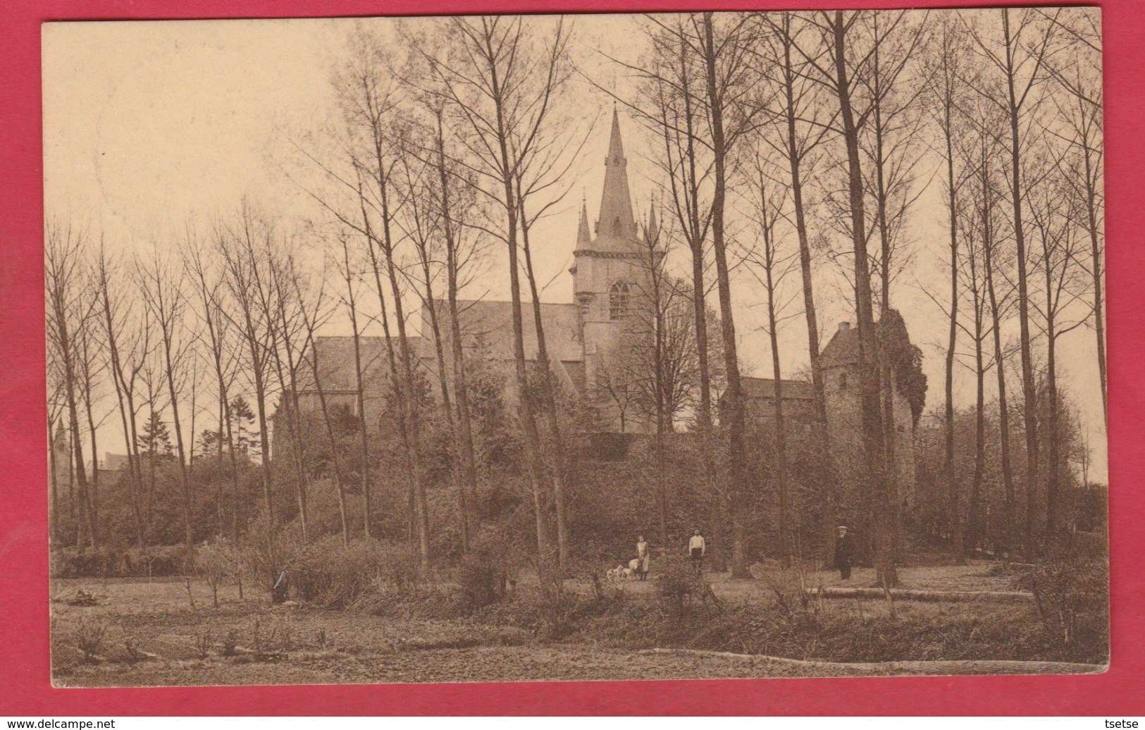 Chièvres - L'Eglise Saint-Martin Et La Tour De Grave - 1938 ( Voir Verso ) - Chièvres