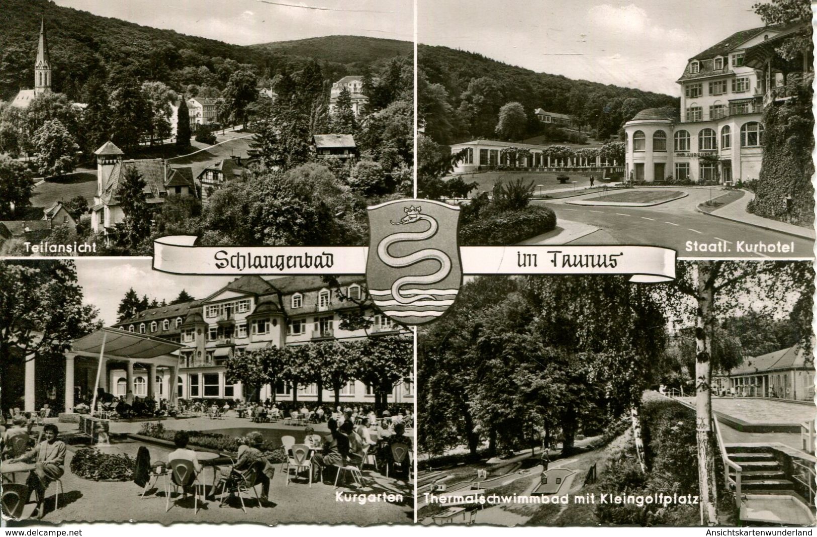 Schlangenbad Im Taunus Mehrbildkarte (001162) - Schlangenbad