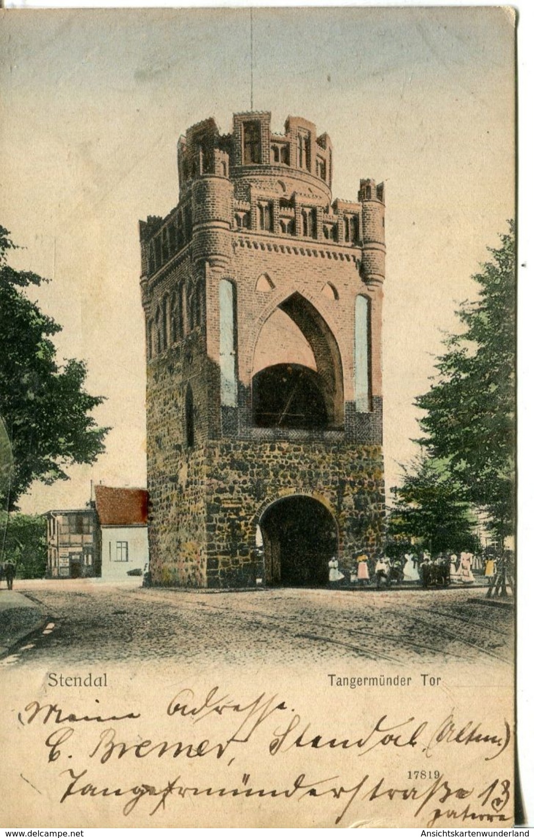 Stendal - Tangermünder Tor 1909 (001165) - Stendal