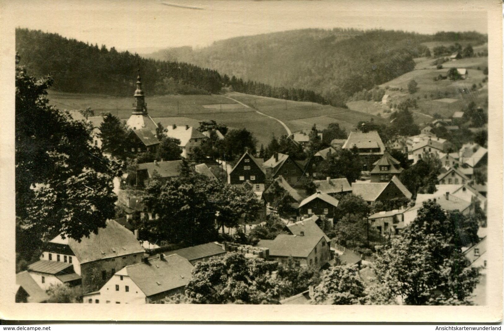 Spielzeugdorf Seiffen I. Erzgebirge Gesamtansicht (001166) - Seiffen