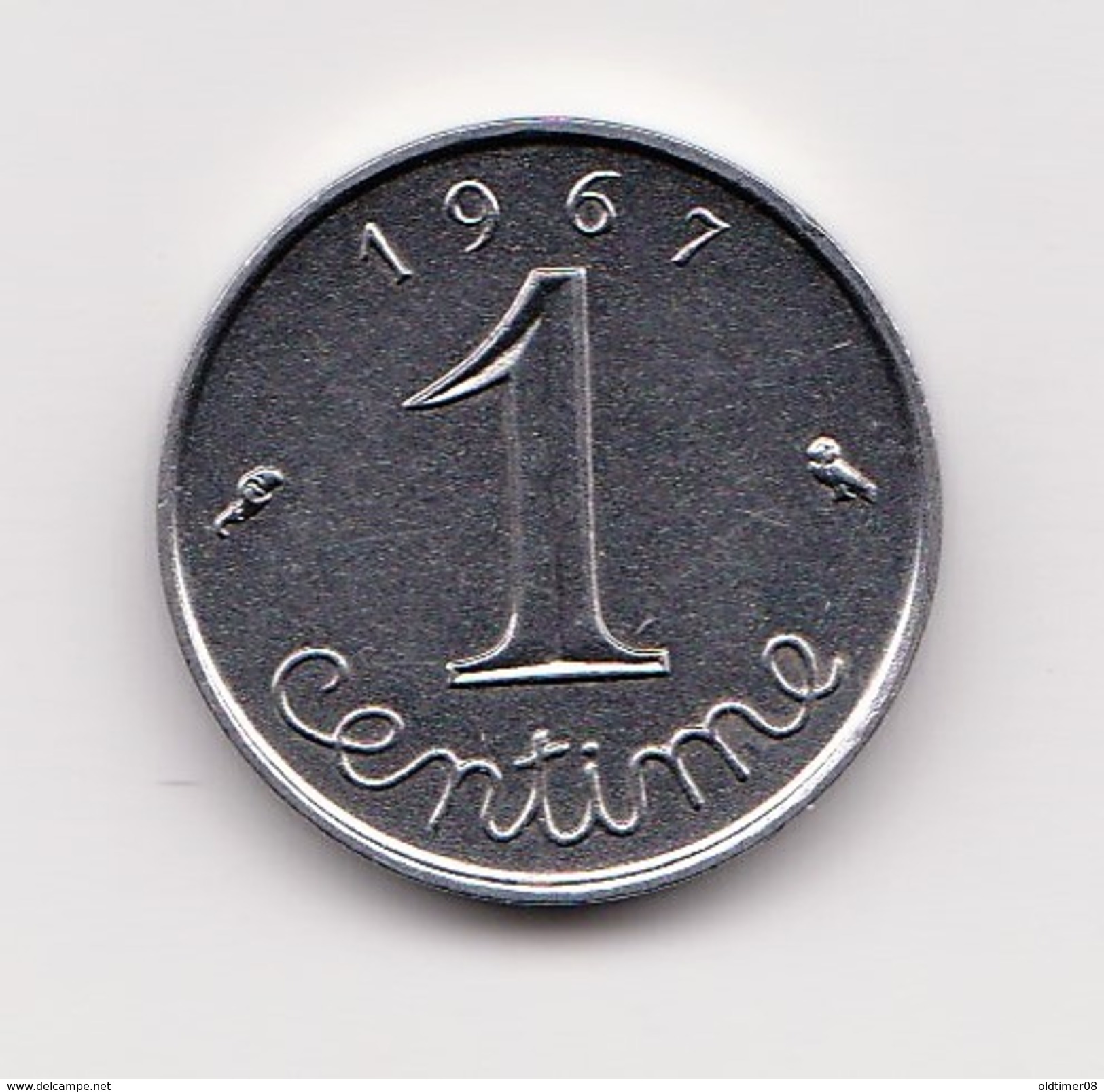 1 Centime Épi, à Rebord 1967, Paris, SUP/TTB - Autres & Non Classés