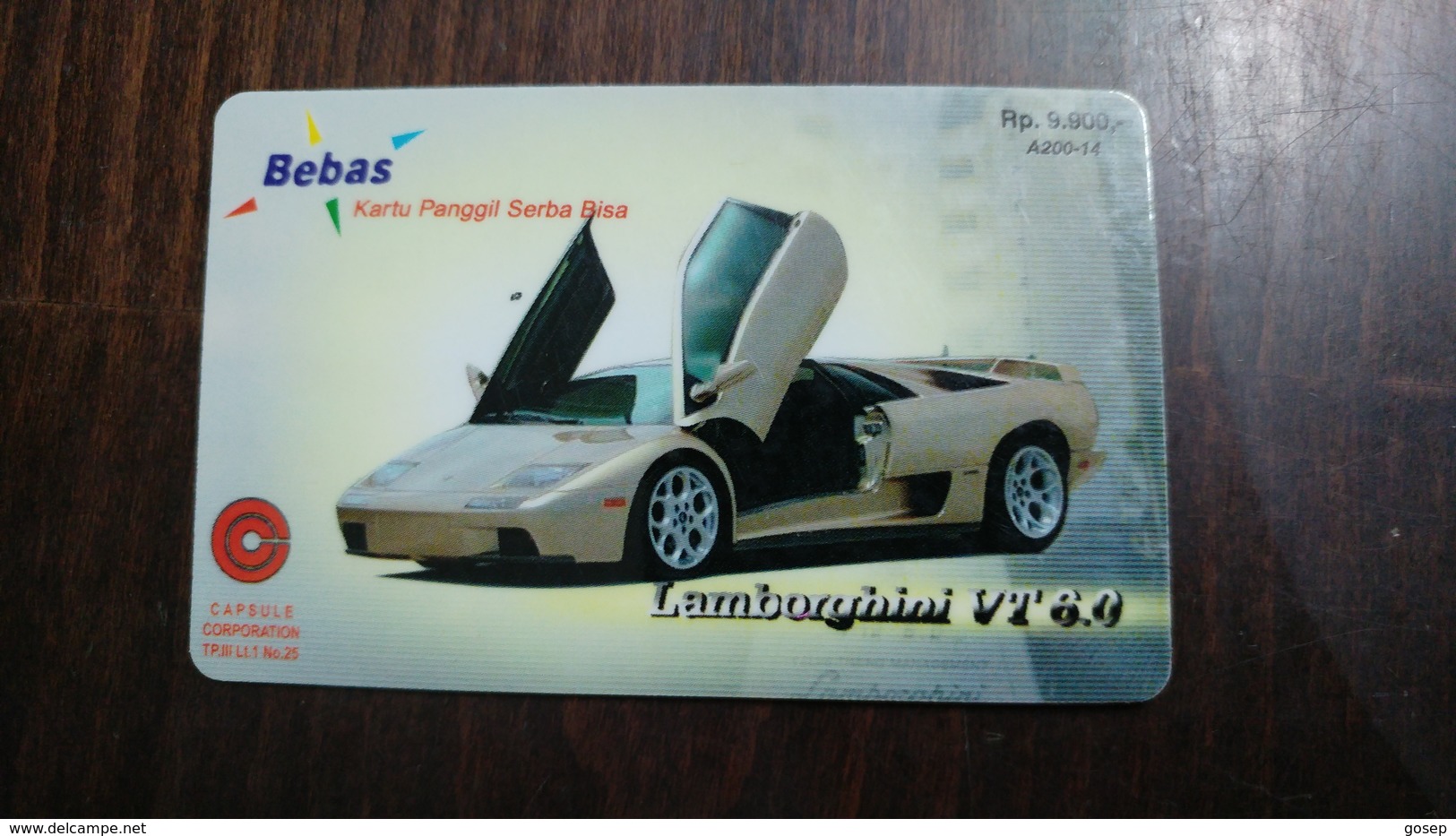 Indonesia-bebes-lamborghini Vt 6.0-(rp.9.900)-used Card - Cars