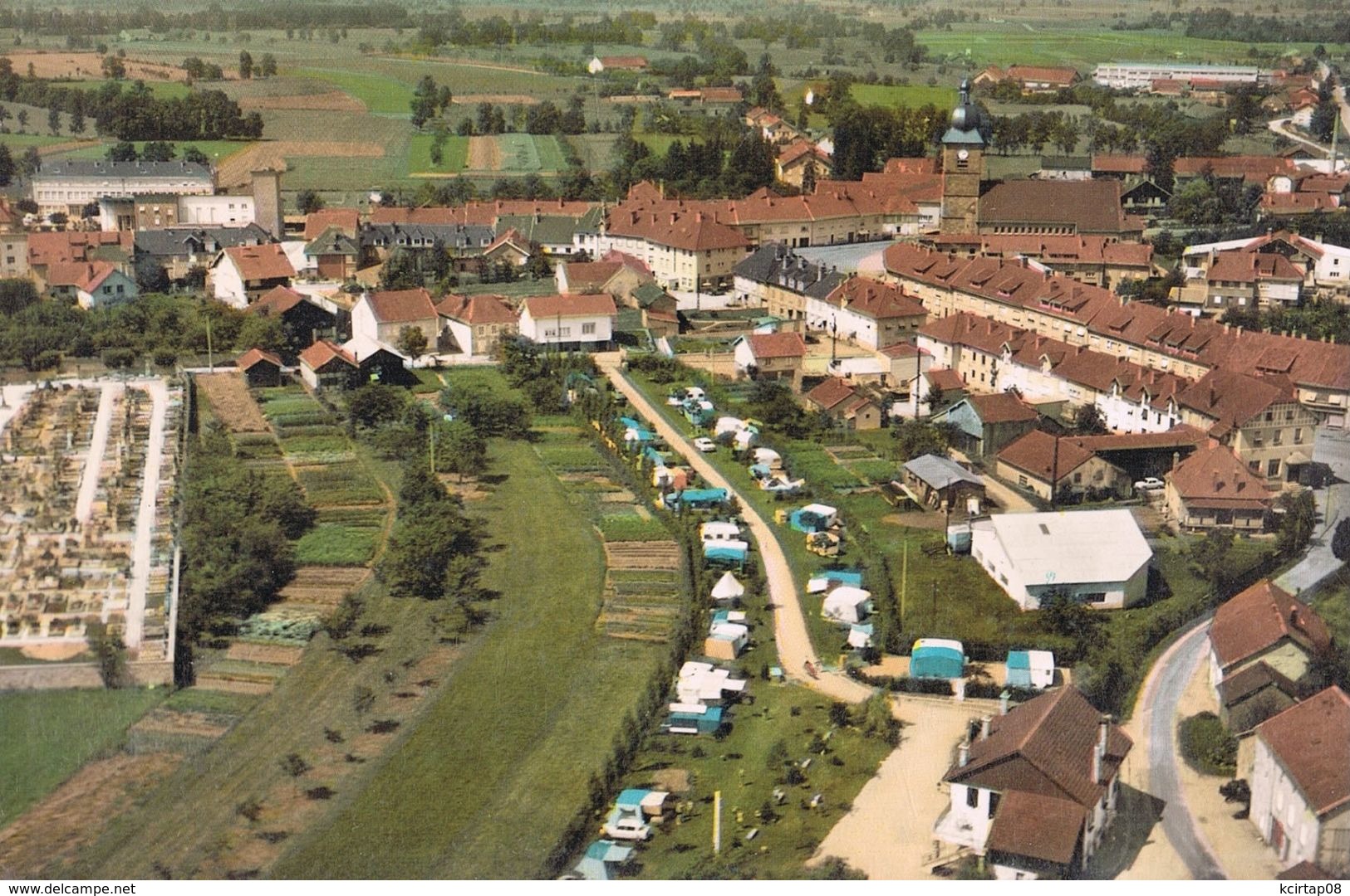 CORCIEUX . Vue Générale Aérienne . - Corcieux