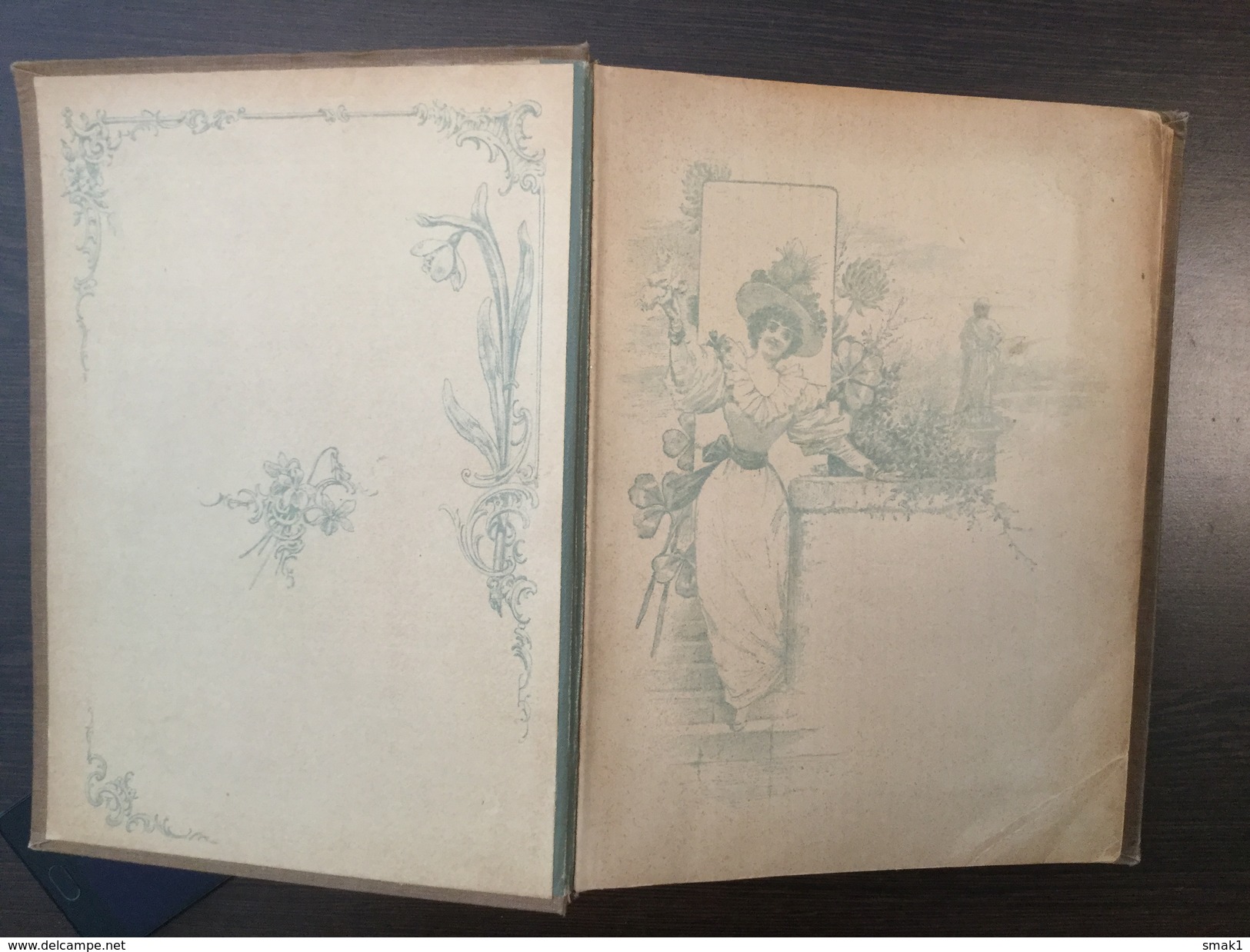 VINTAGE  POSTCARD ALBUM   POSTKARTEN ALBUM   RAPHAEL KIRCHNER    RARE!!!!!!!!!!!!!!!!!!!! - Non-classés